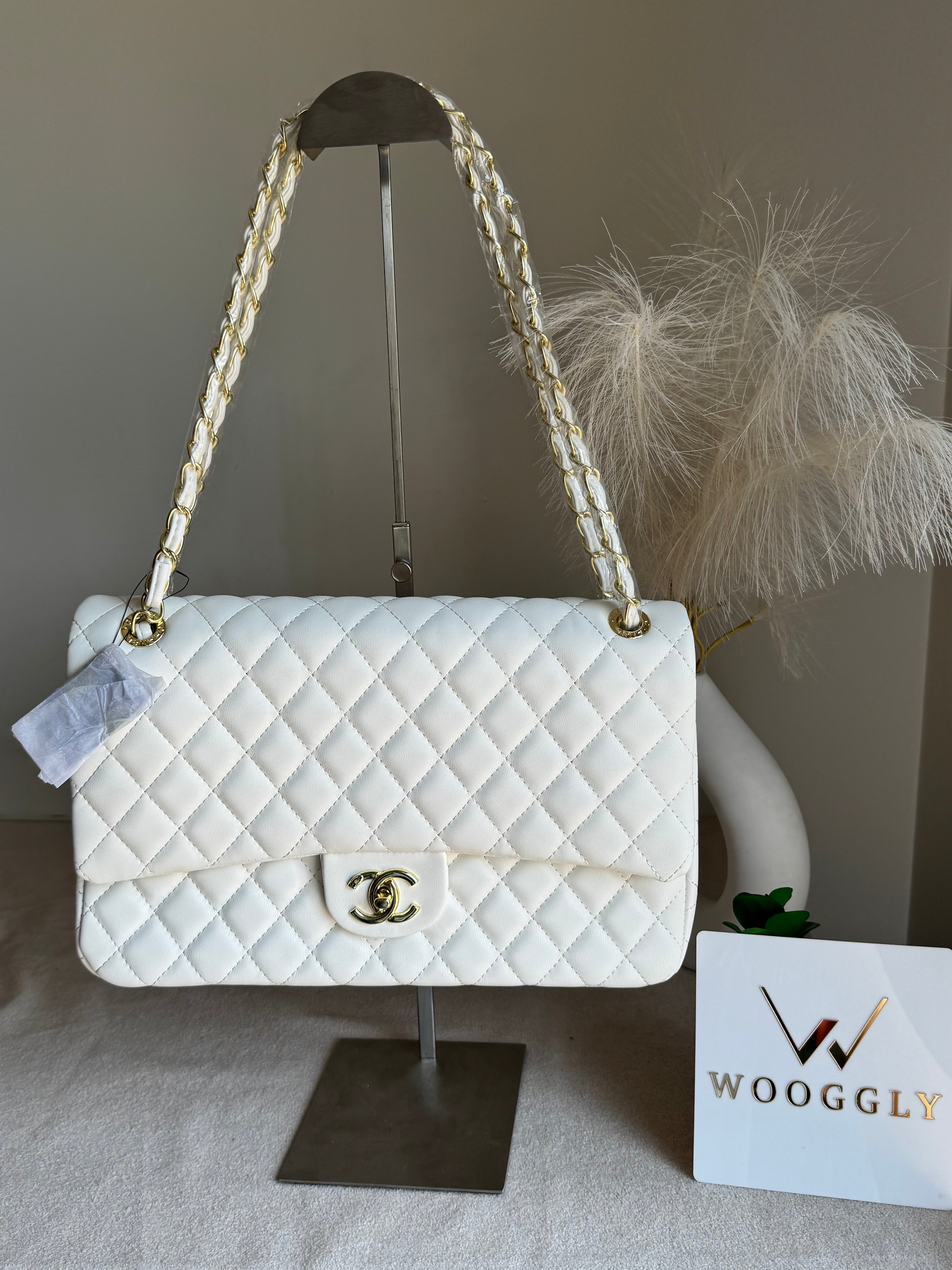 Classic CH Premium Bag (White)