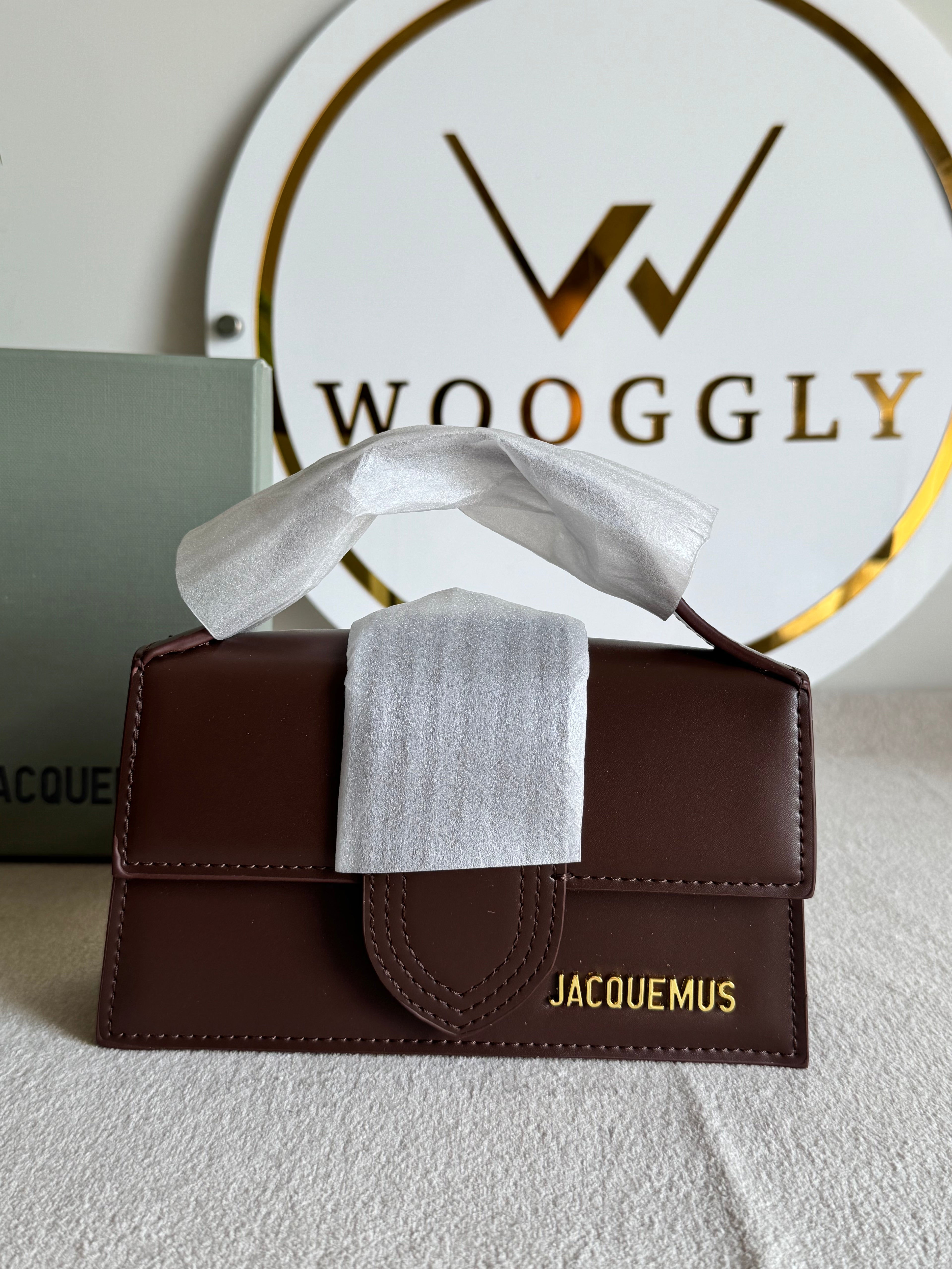 Viral Jacquemus - Small (Chocolate Brown) BOX PACKING