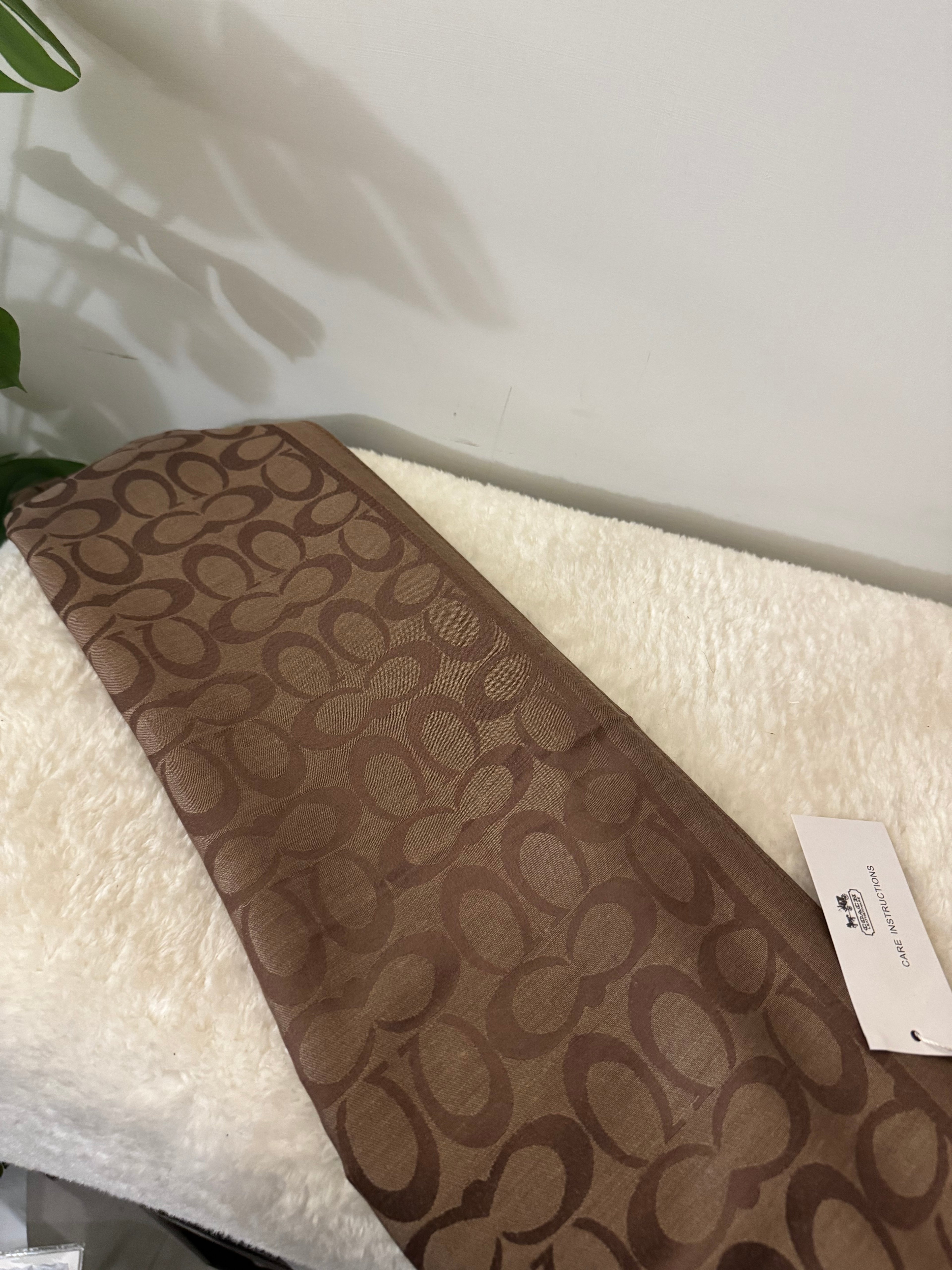 ALL SEASON Coach Branded Stoller - Chocolate Brown