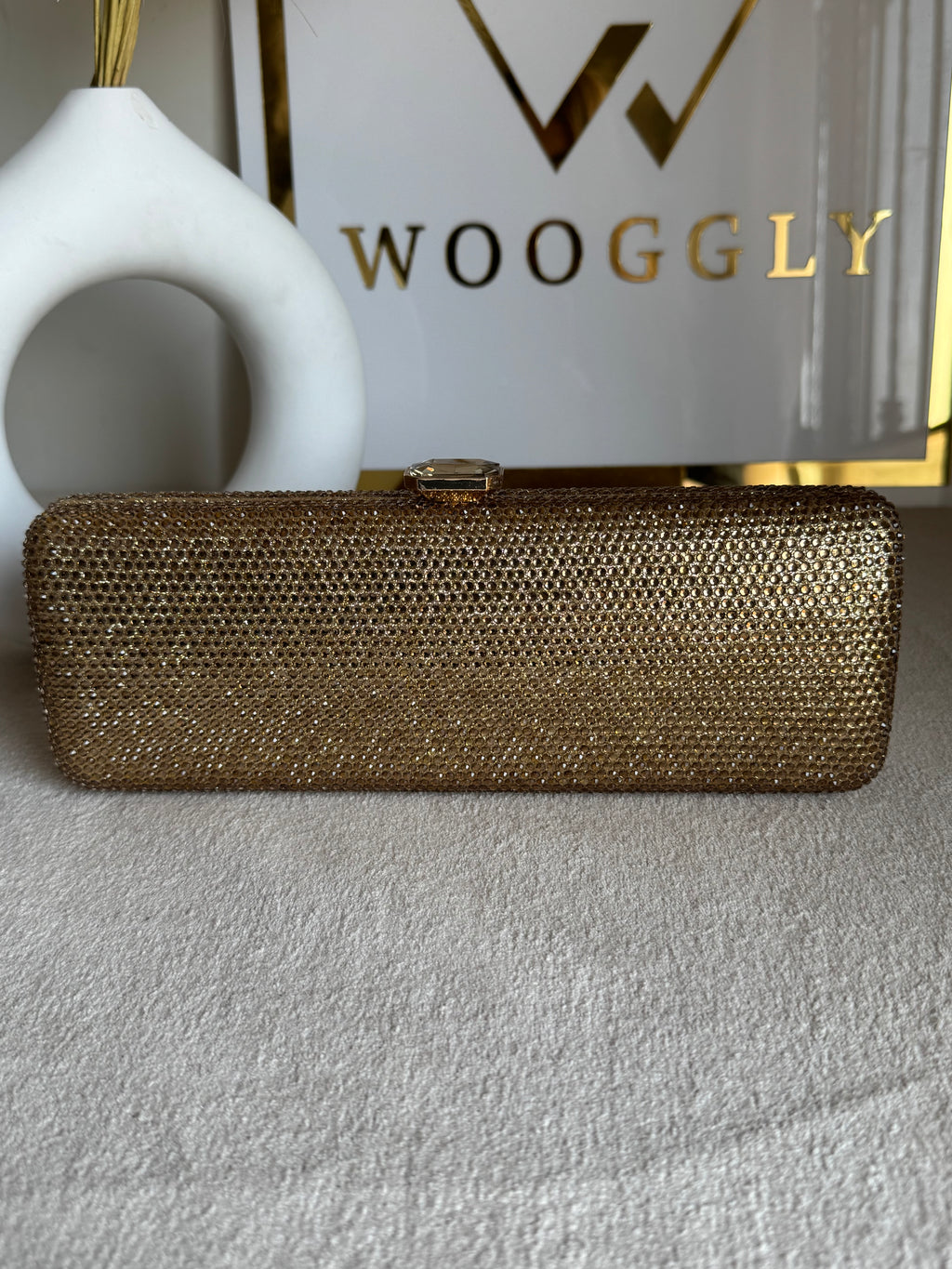 High Quality Élan Clutch - Champagne