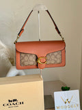 COACH TABBY 26 Apricot Brown Decent Quality - BOX PACKING