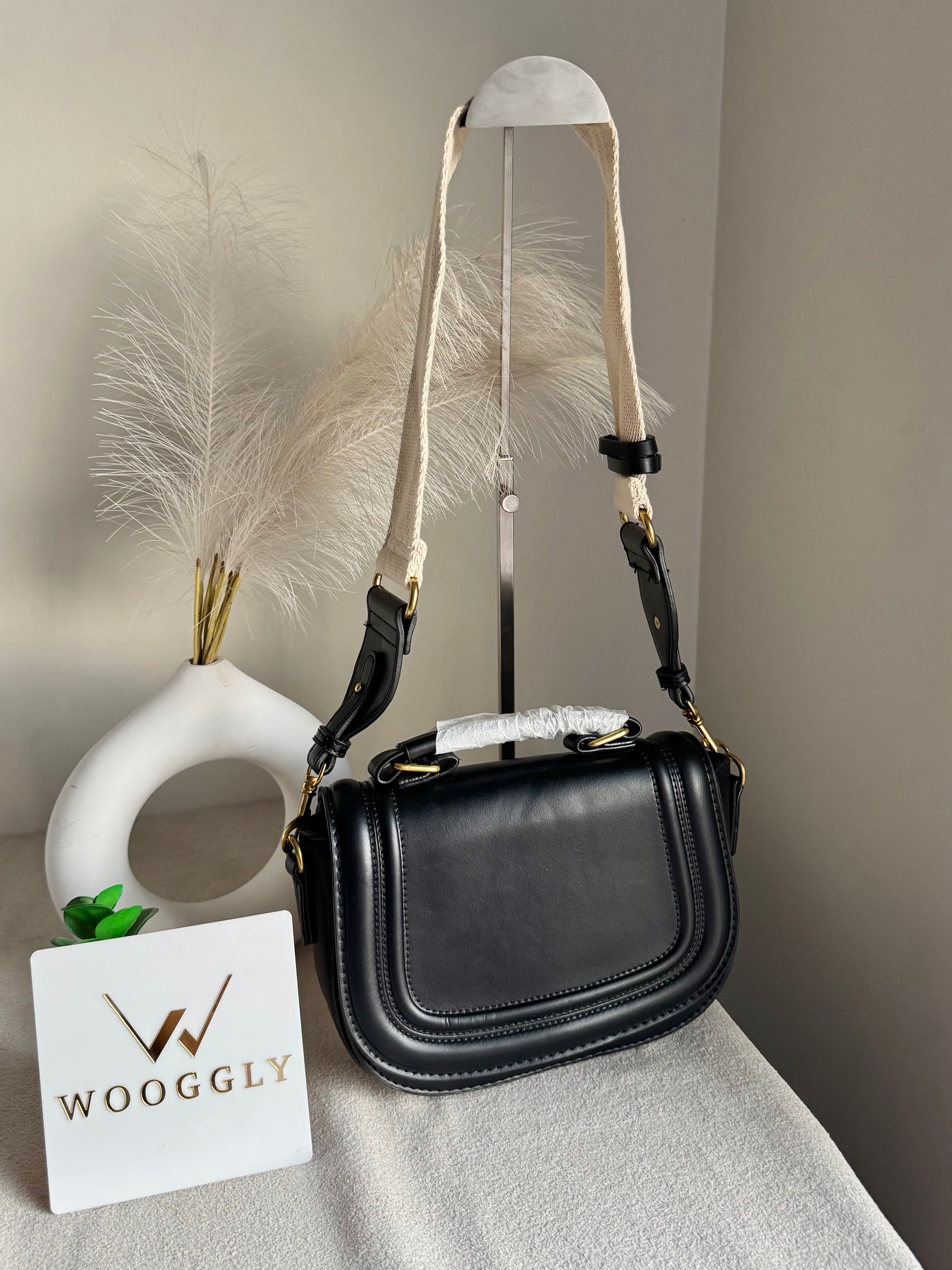 Premium Zara Inspired Bag Black
