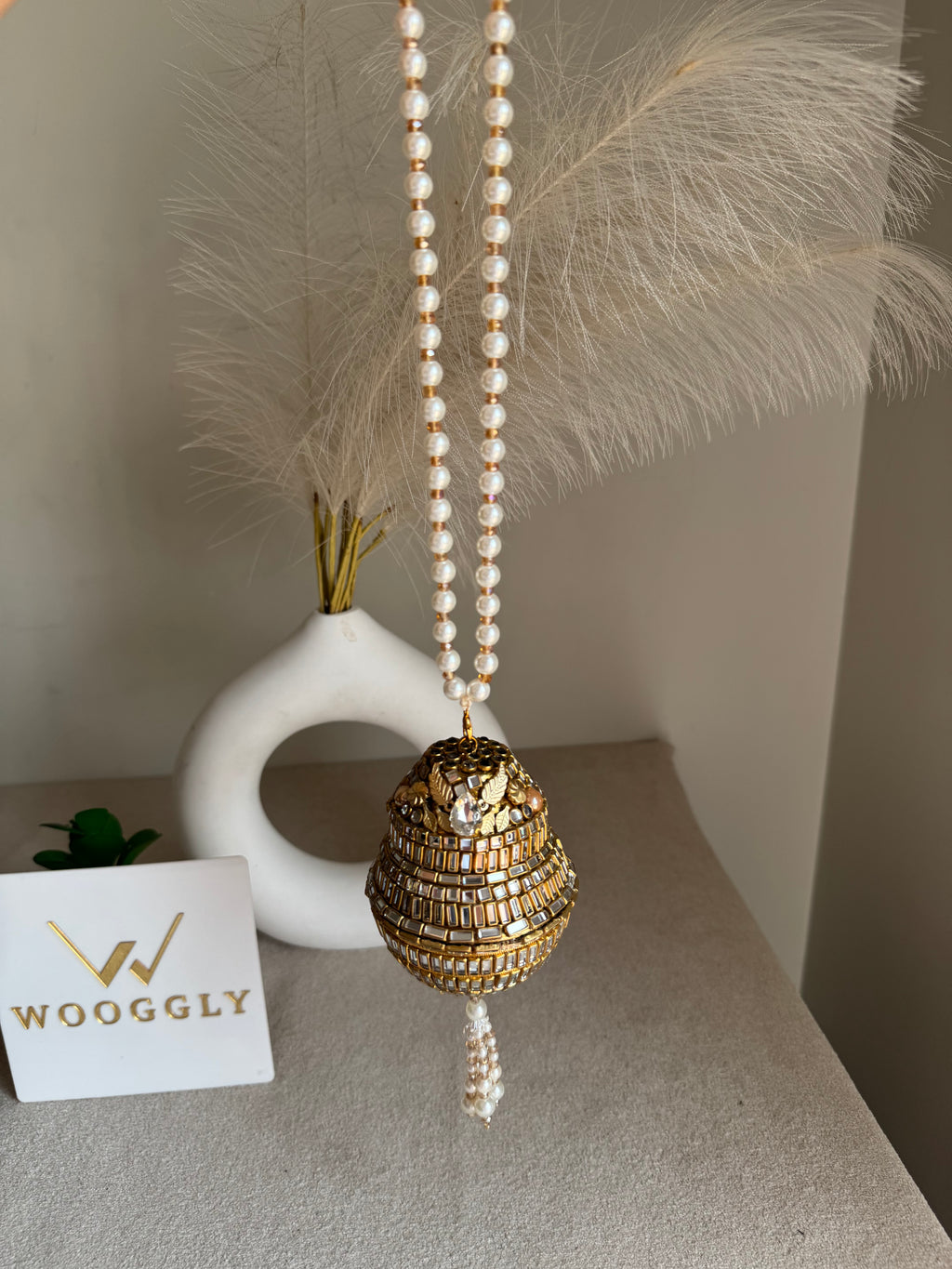 Turkish Potli - Kundan with Stone