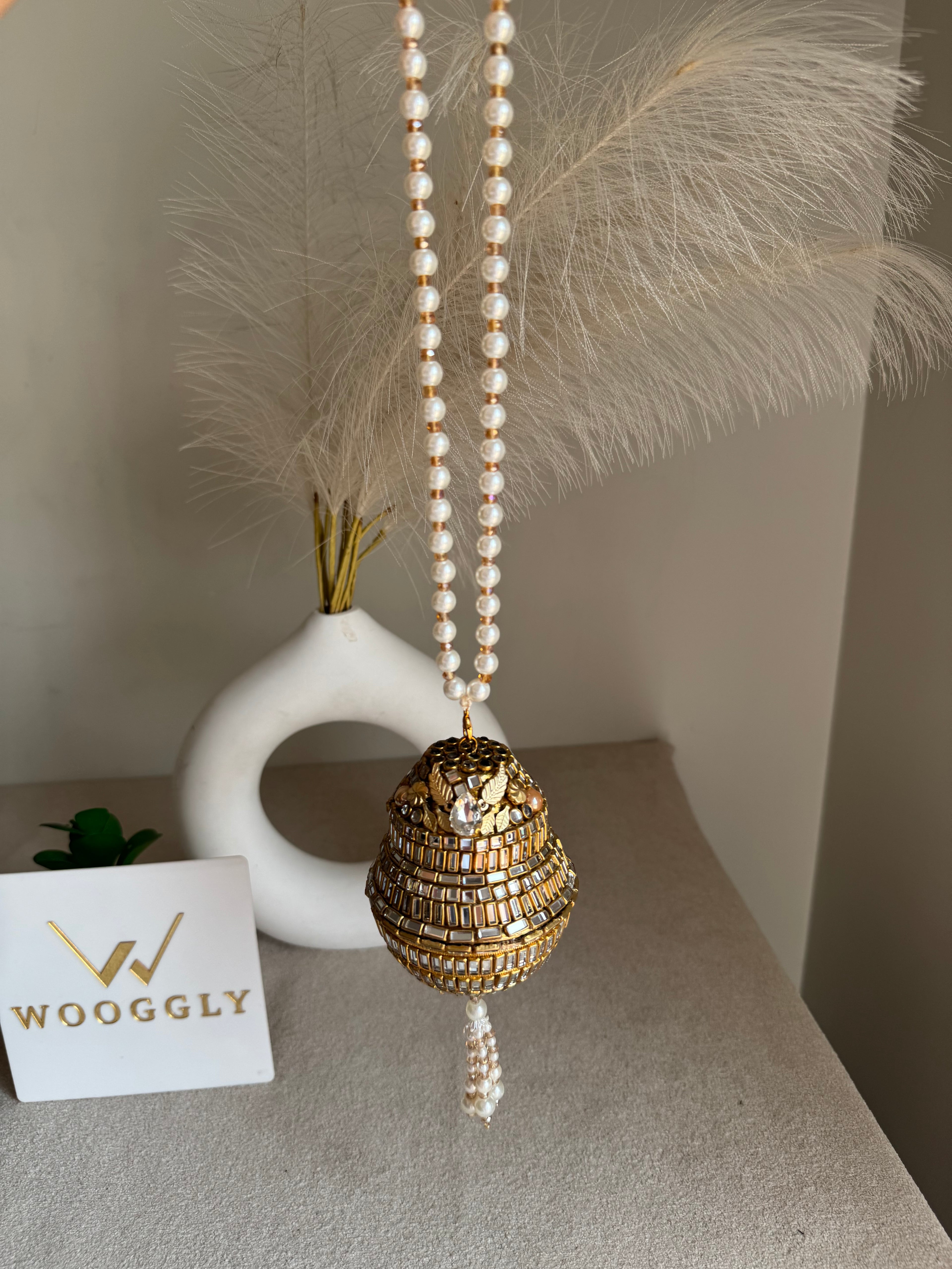 Turkish Potli - Kundan with Stone