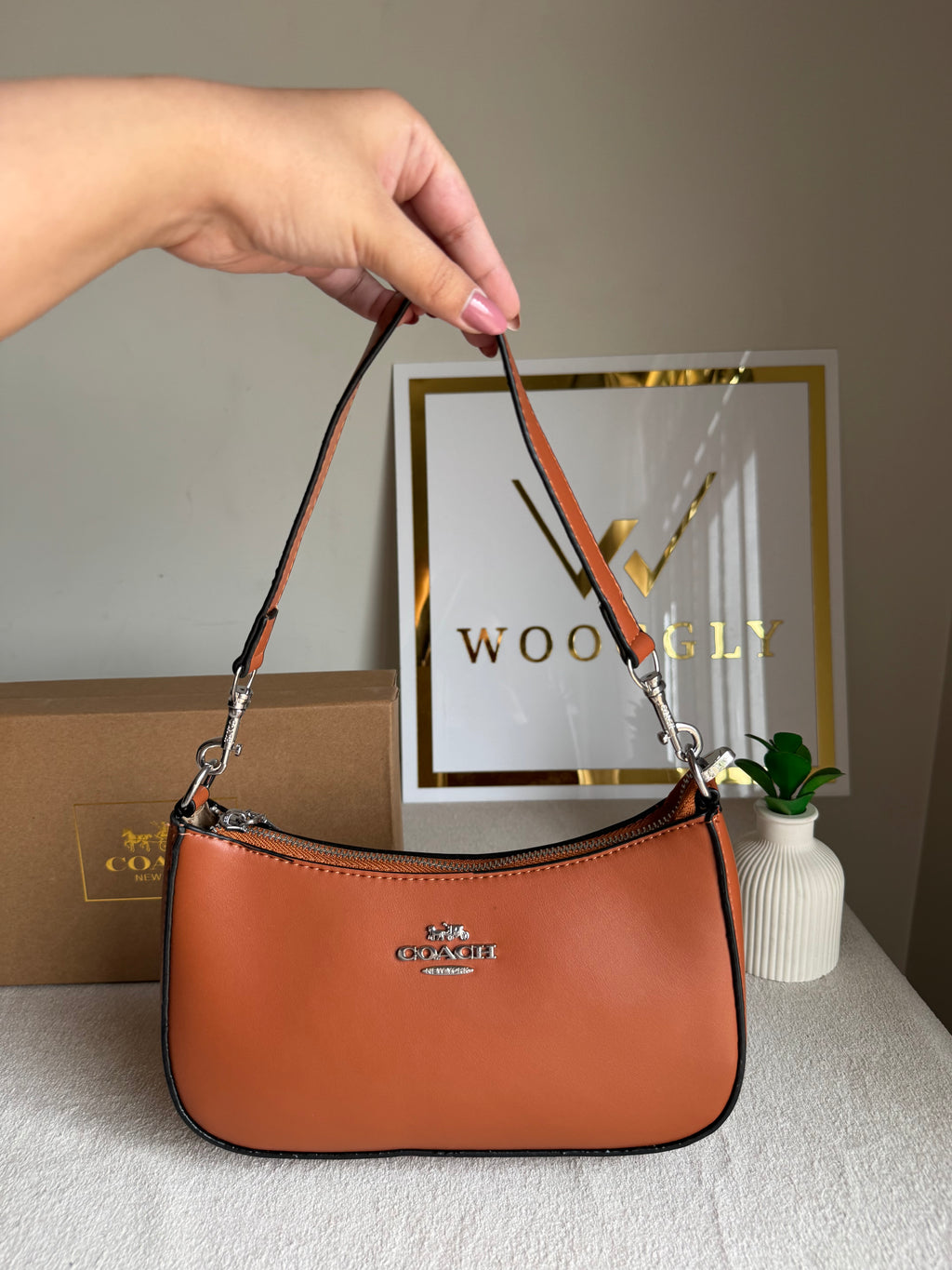 COACH TERI PREMIUM (Brown) - BOX PACKING