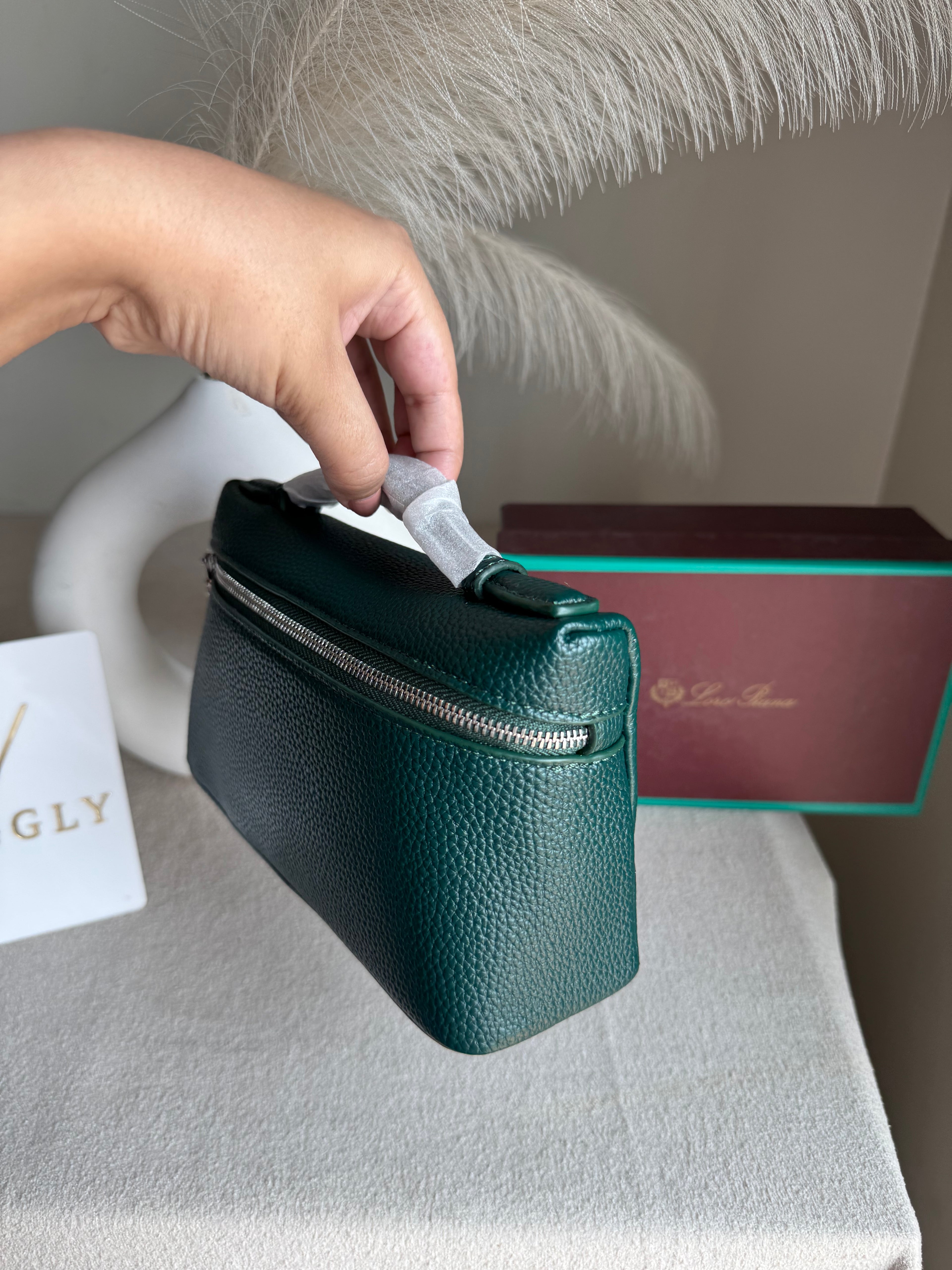 Loro Piana Premium Signature Bag - Green