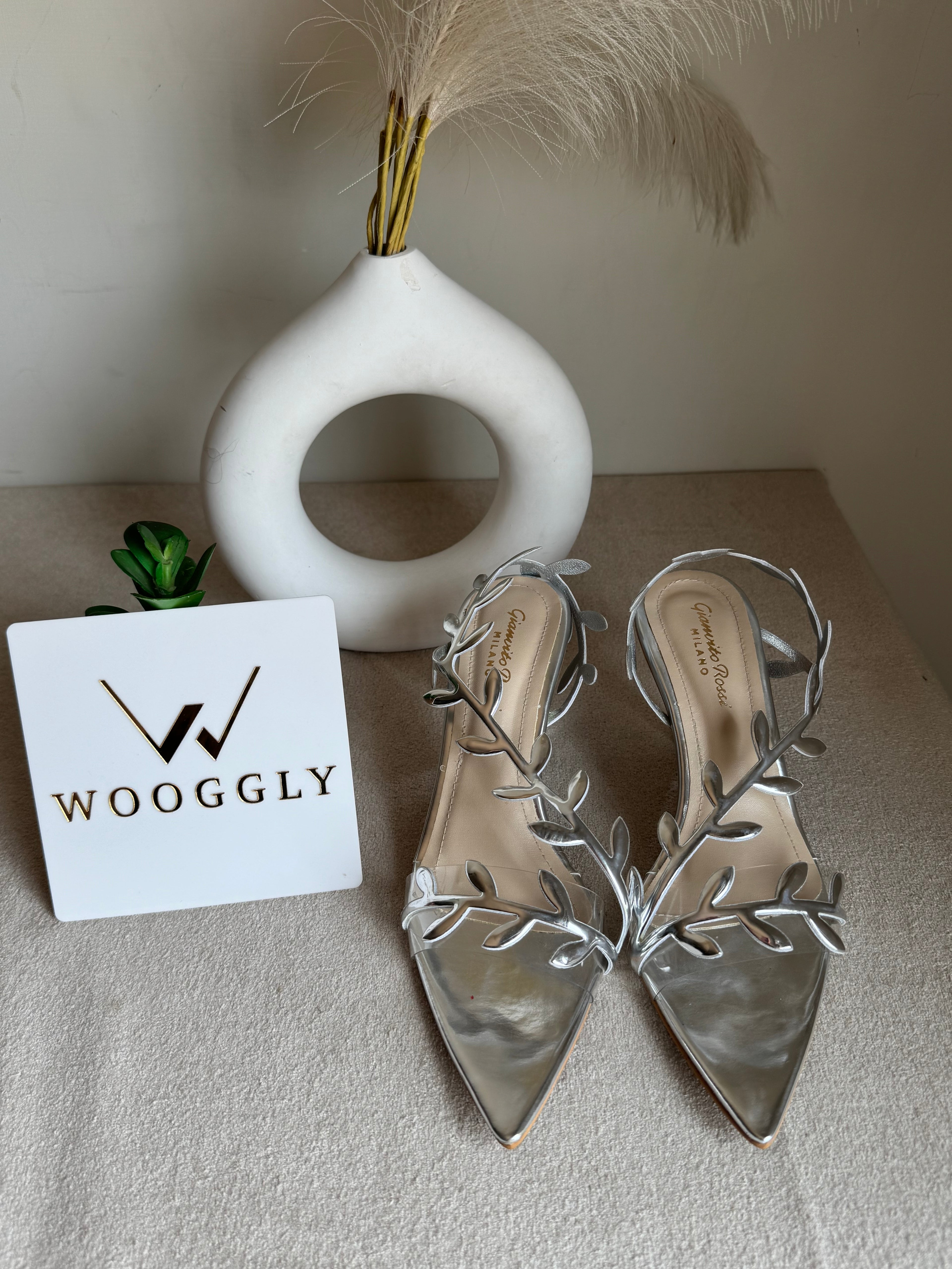 Gianvitto Rossi Heels Silver