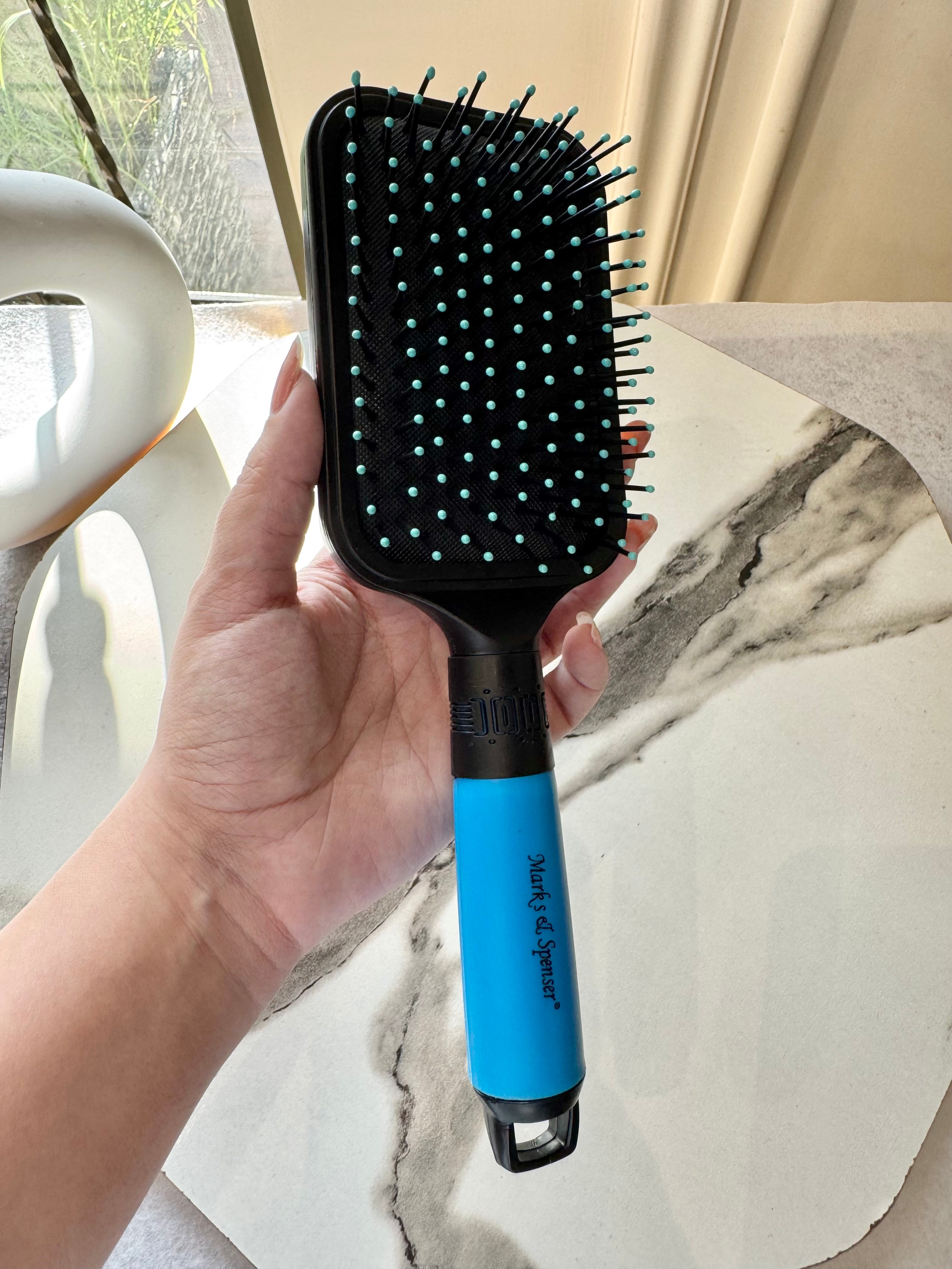 Softest Black Blue Square Brush