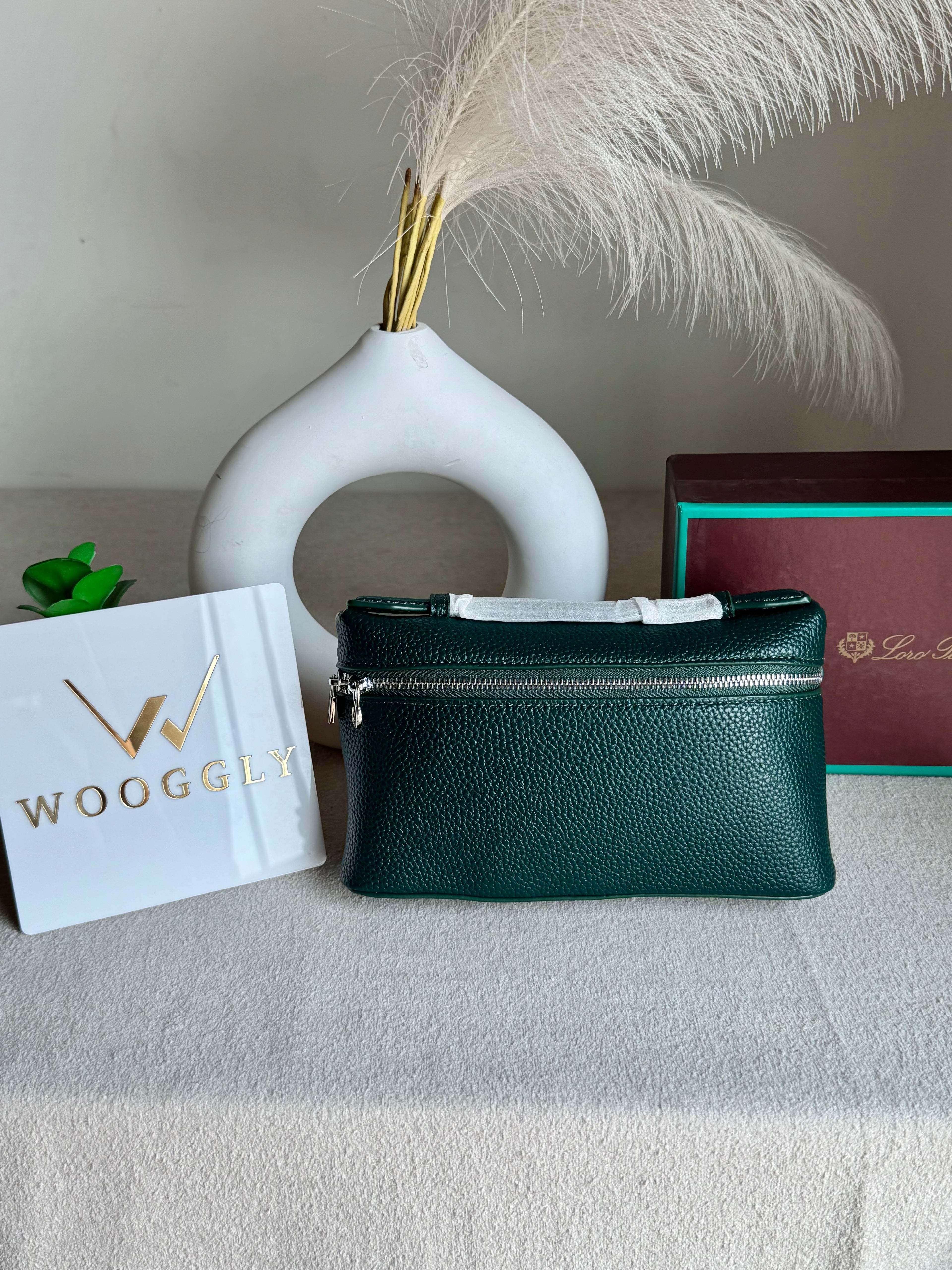 Loro Piana Premium Signature Bag - Green