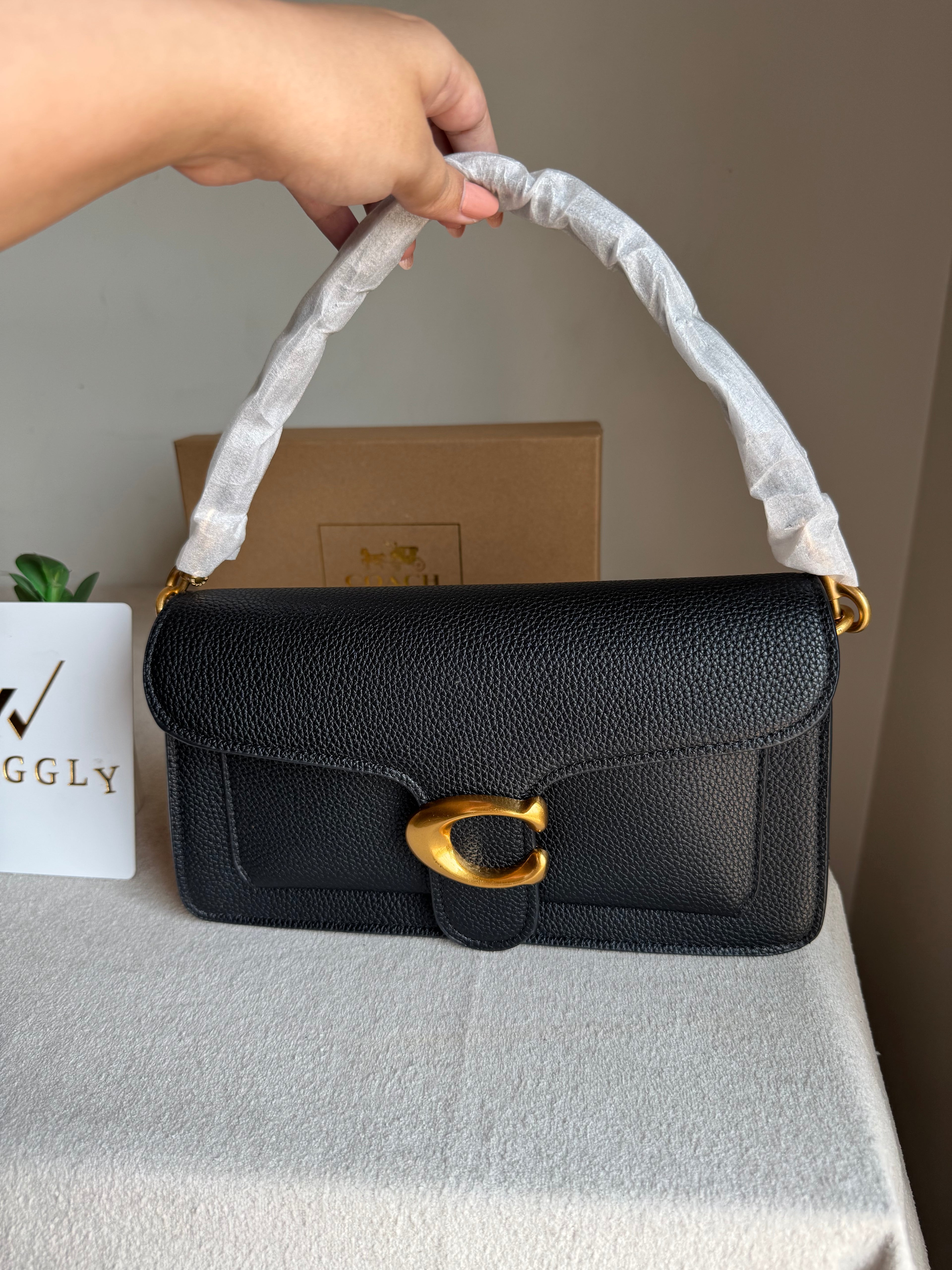 COACH TABBY Black Good Quality -  BOX PACKING