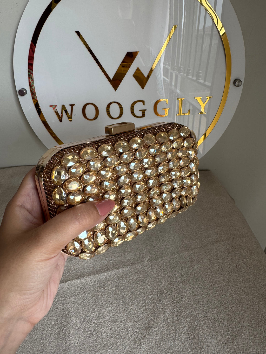 Dreamy Clutch - Champagne