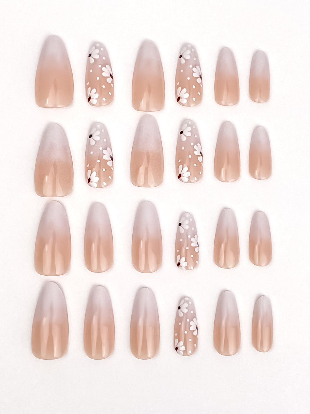Pretty Please Press On Nails - 24 Pieces Complete Kit