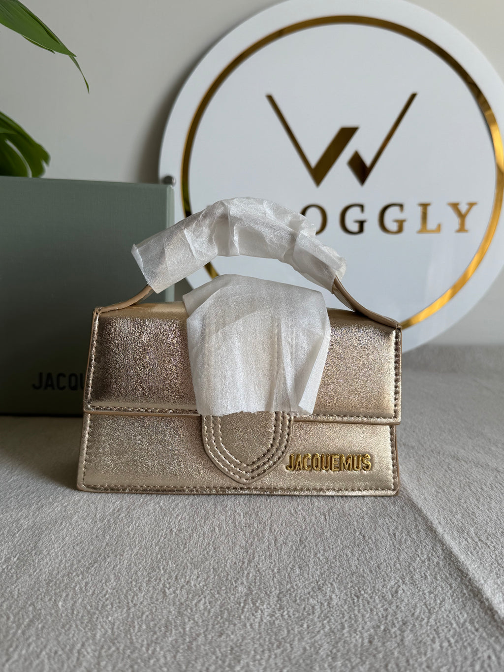 Viral Jacquemus - Small (Champagne) BOX PACKING