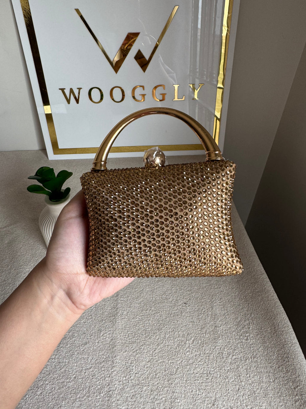 VÉRA Clutch Champagne