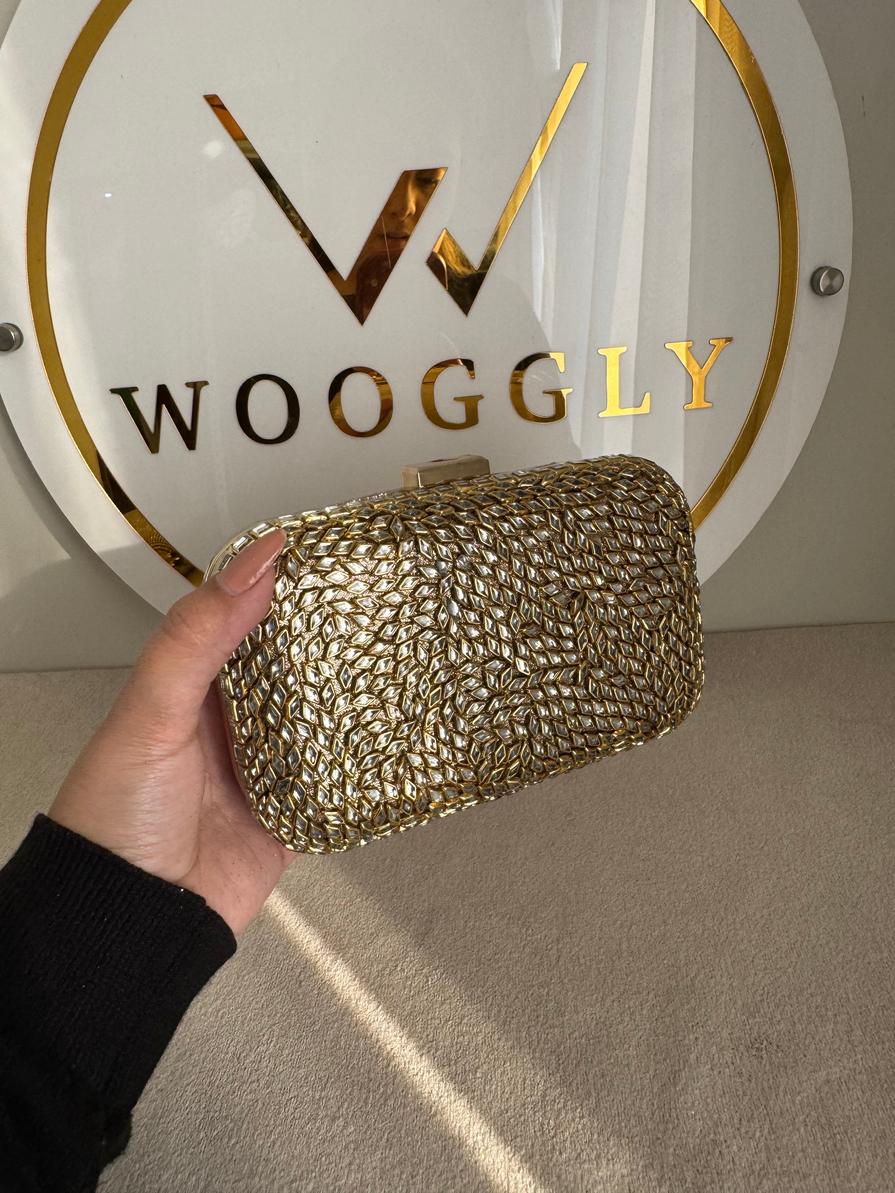 Exclusive Kundan Clutch