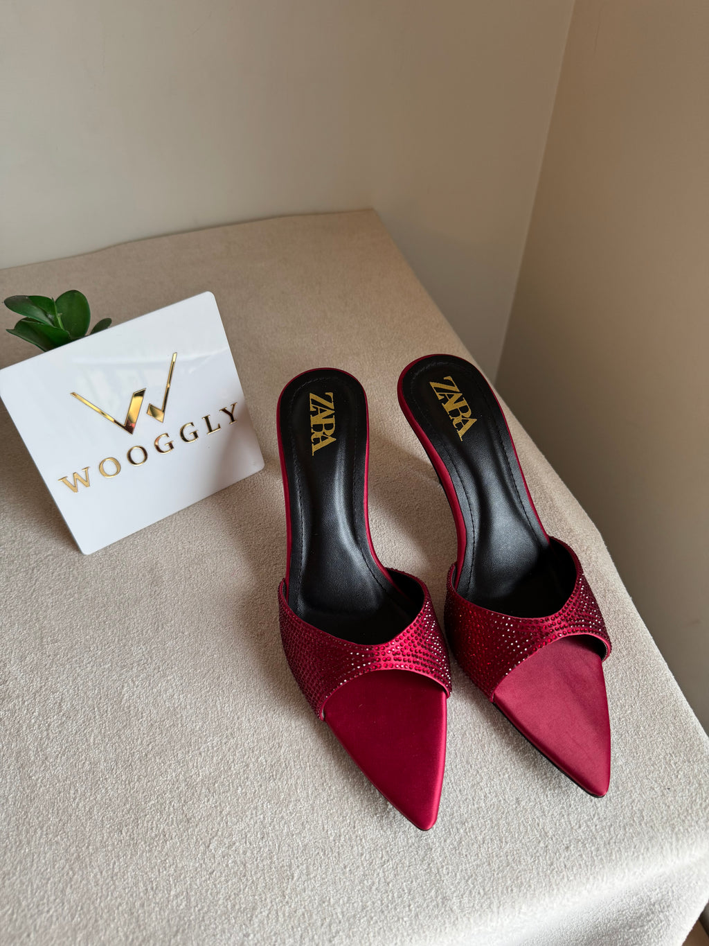 Bling Zara Heels - Red