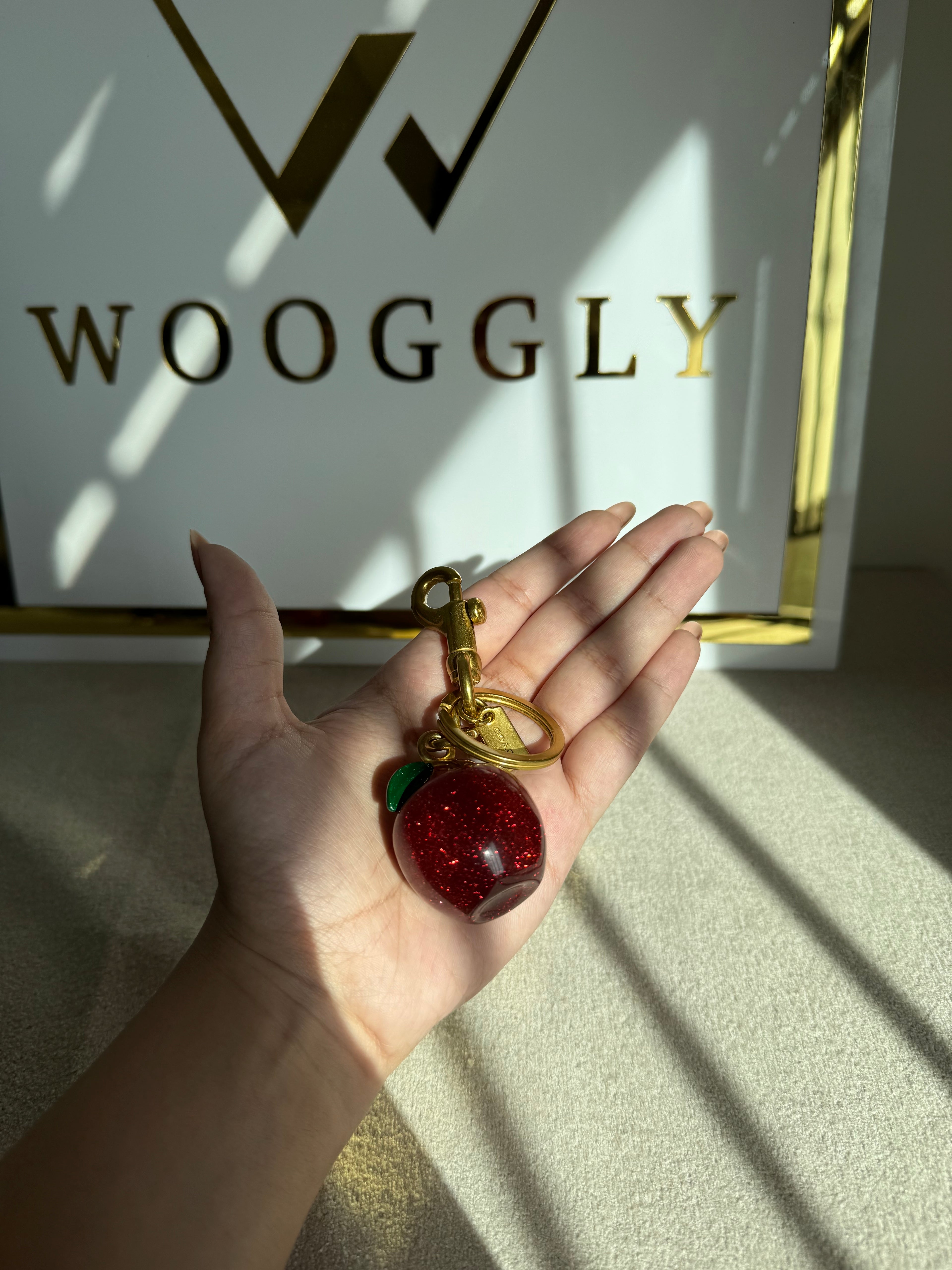 PREMIUM Apple Bag Charm