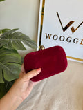 Zeenat Clutch - Maroon