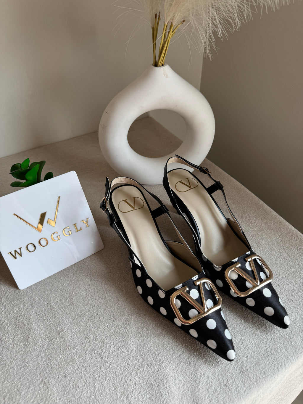 Valentino Polka Heels
