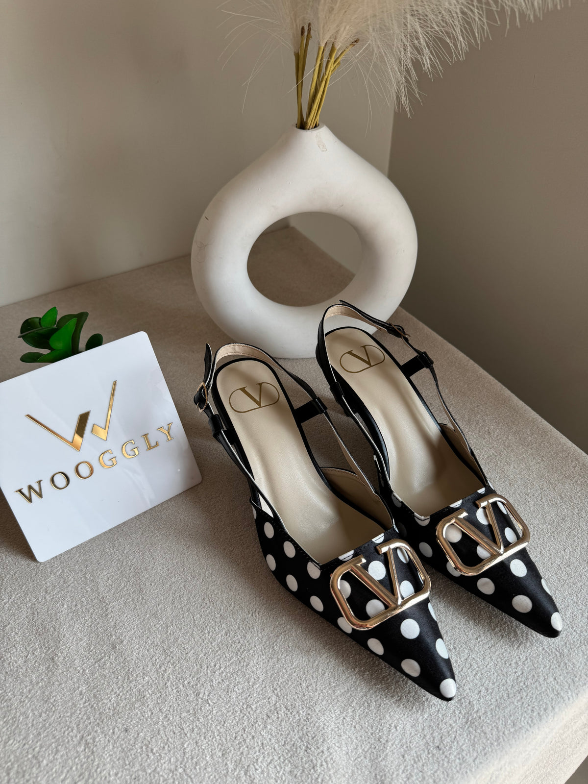 Valentino Polka Heels