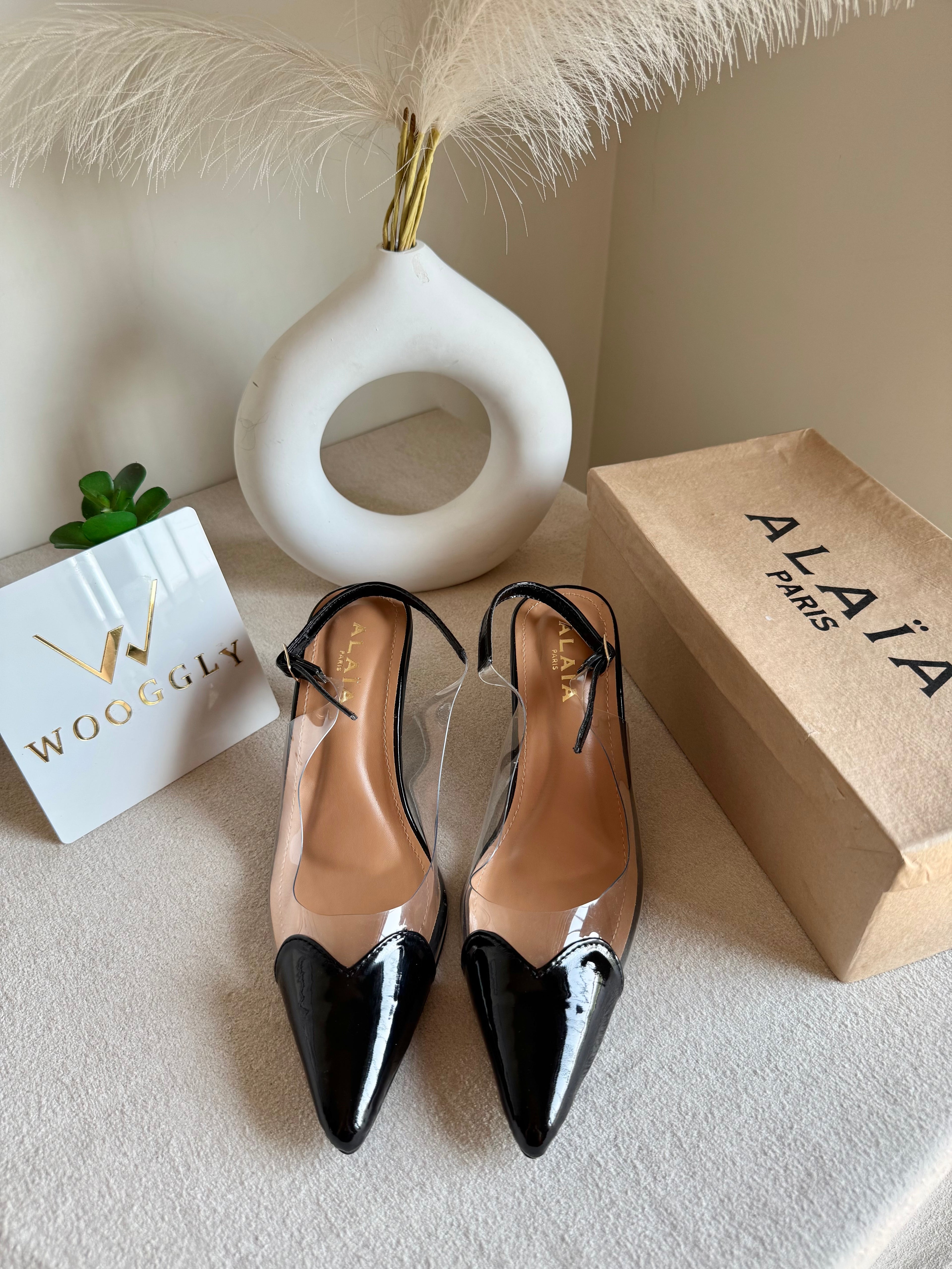 Alaia Paris Heels - Black