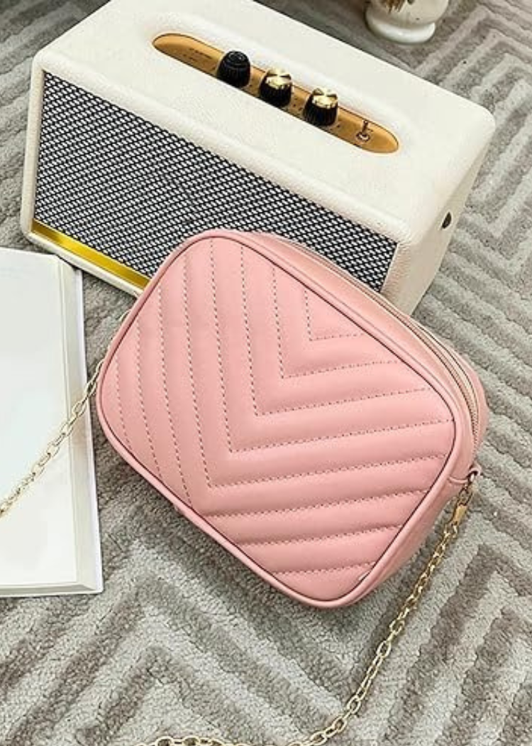 Ella Blush Pink Crossbody