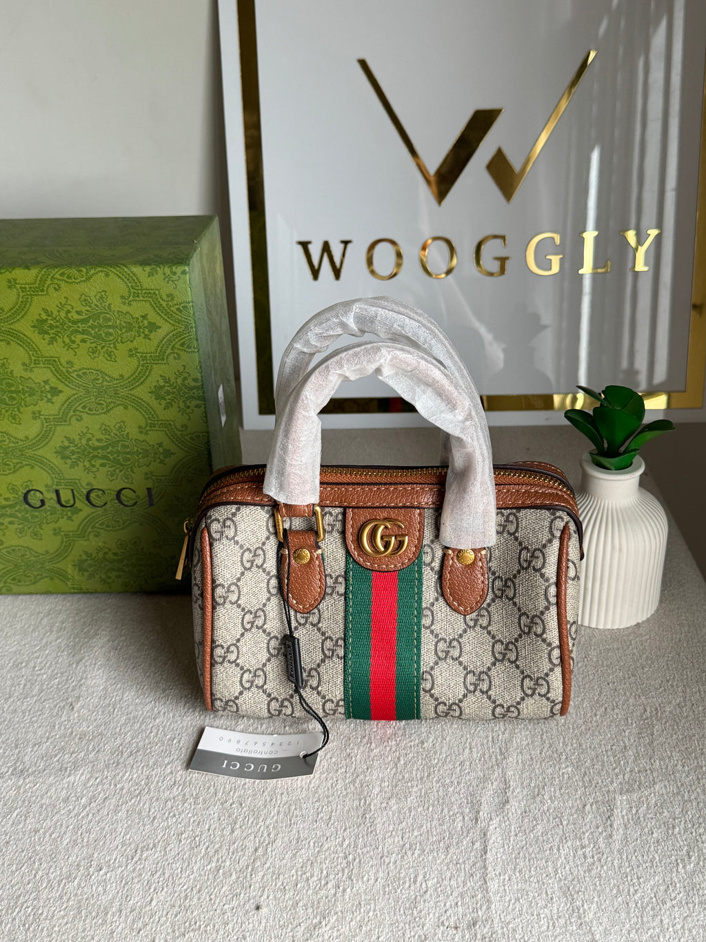 Gucci Mini Duffle Bag - Fall Brown