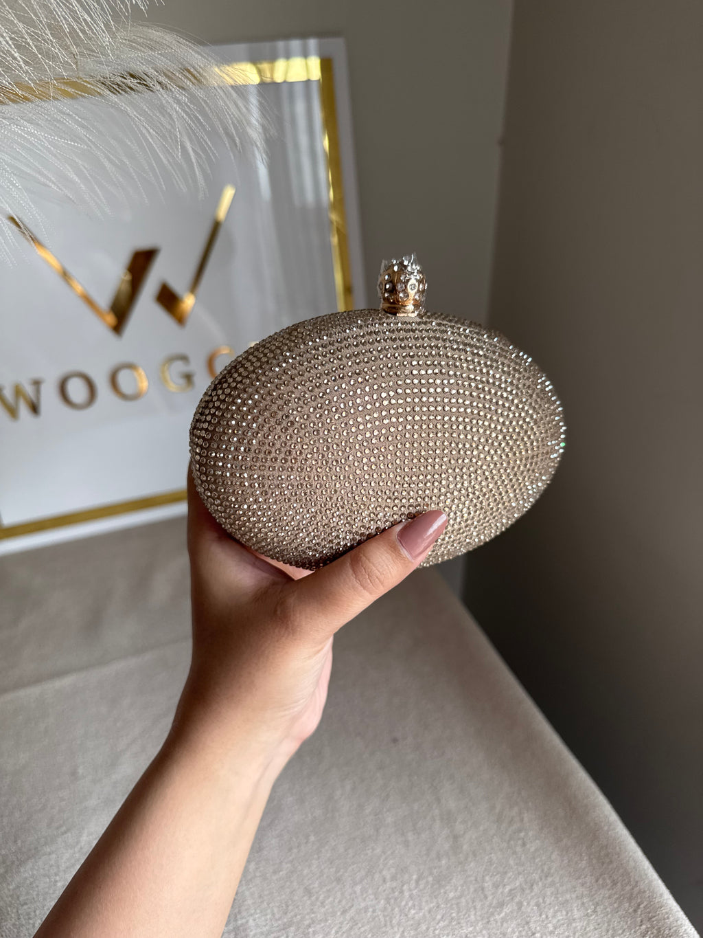 Lyla Clutch - Ivory