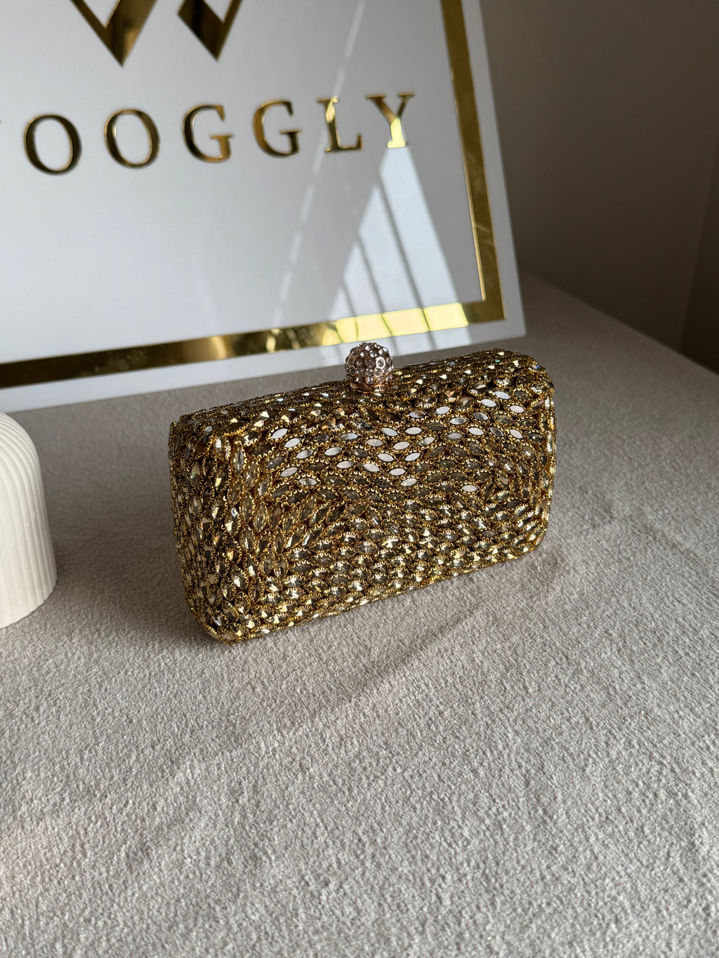 Alyzeh Clutch (Gold)