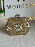 Gulnaar Kundan Clutch - Multi Stone