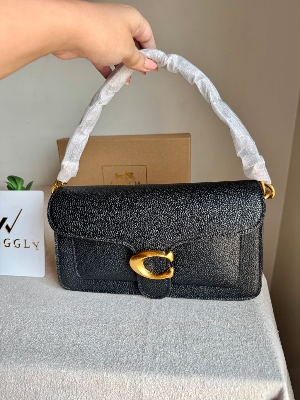 COACH TABBY Black Good Quality -  BOX PACKING