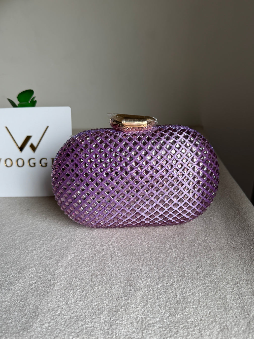 Belle Clutch Lilac