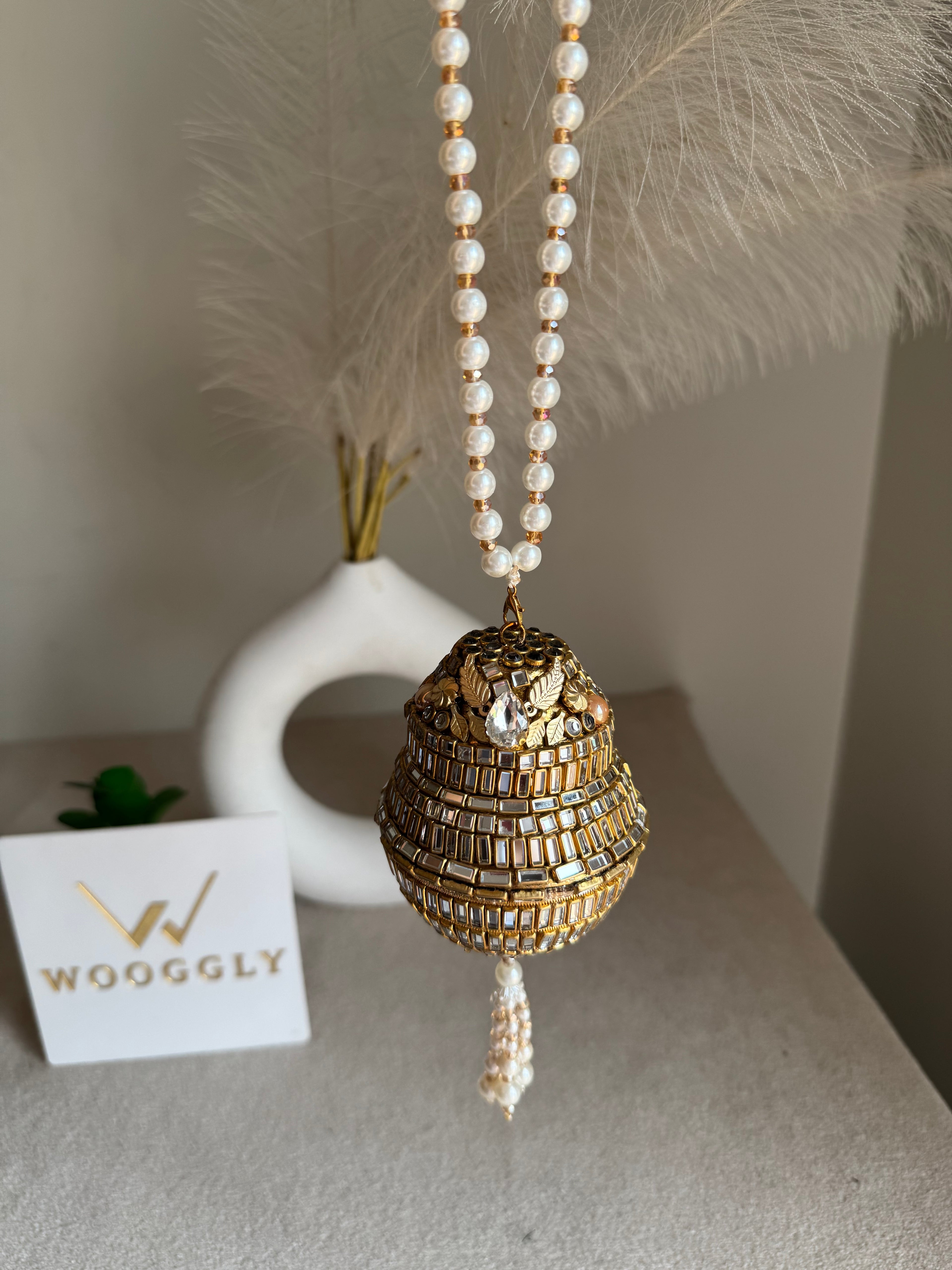Turkish Potli - Kundan with Stone