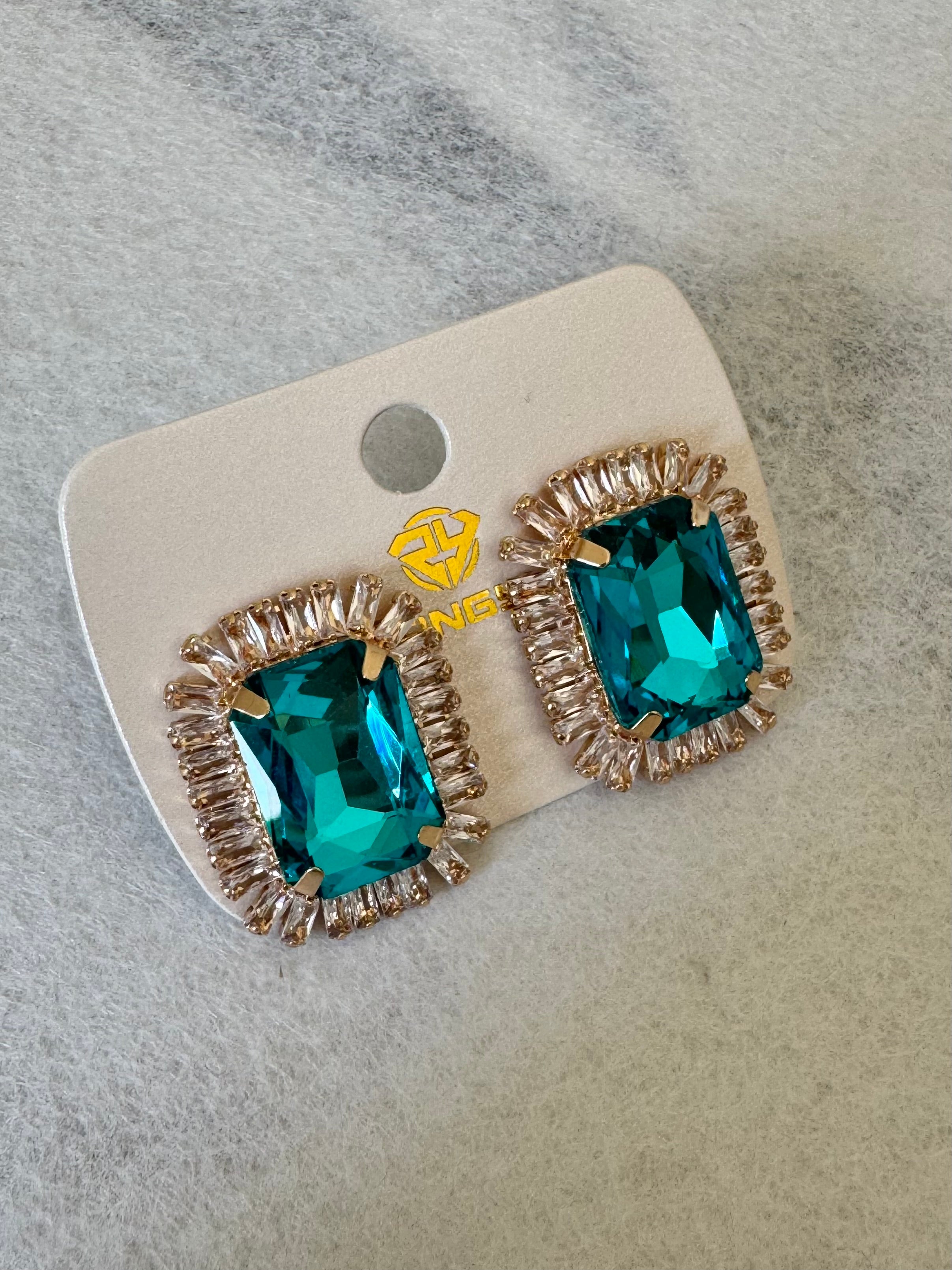 Crystal Sky Studs