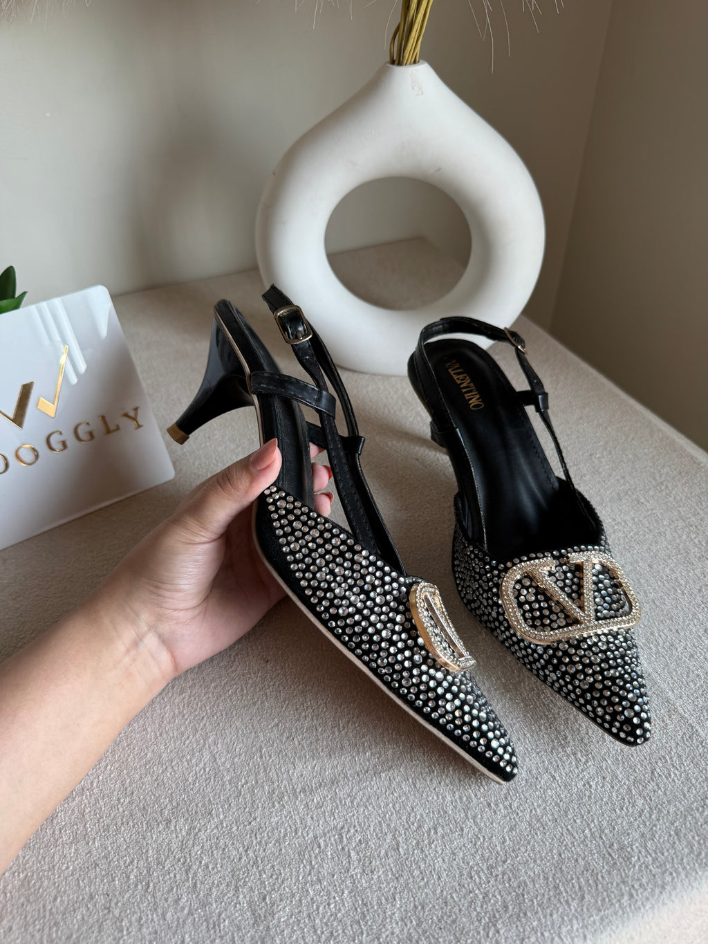 Essential Valentino Black Heels