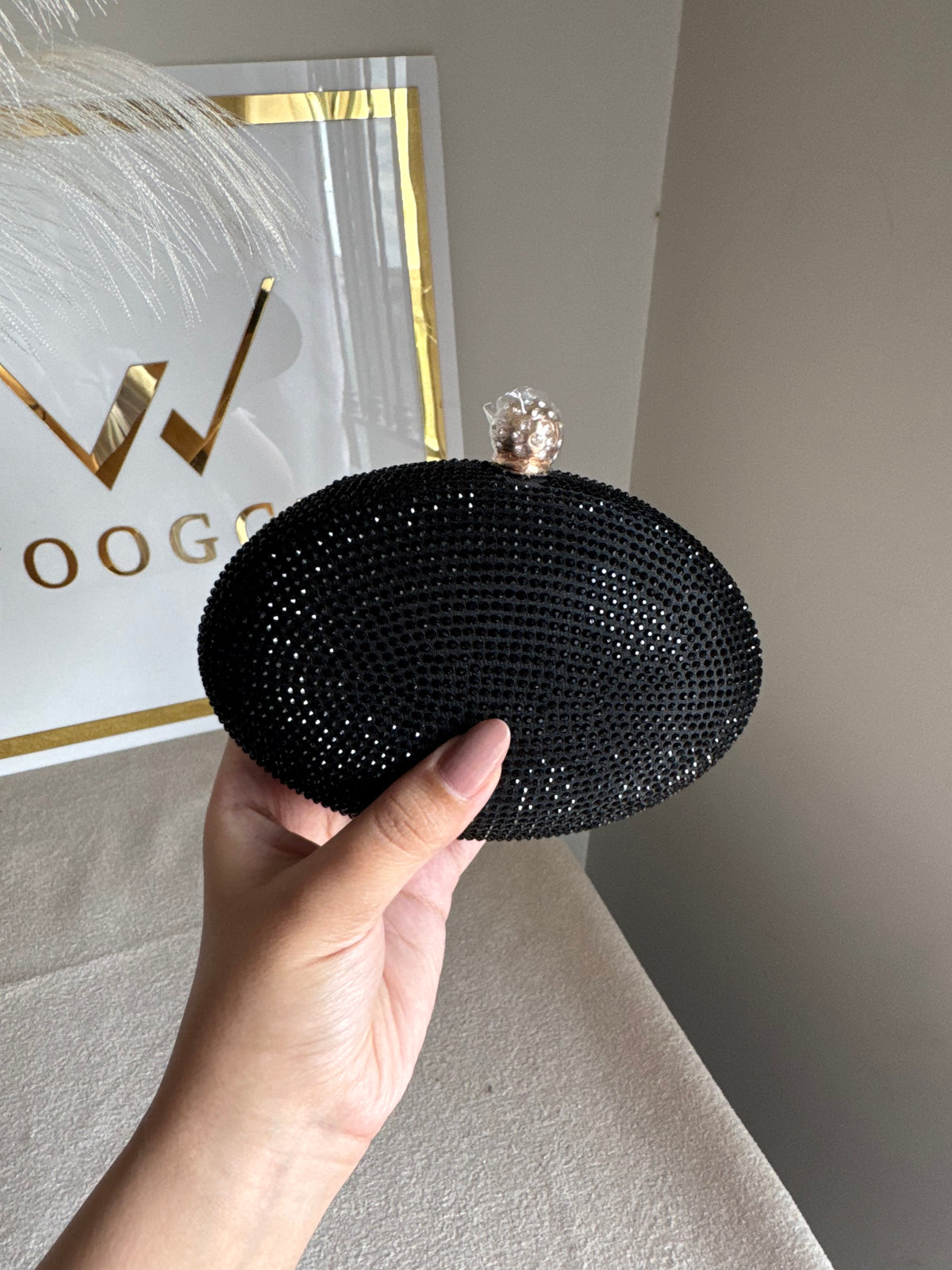 Lyla Clutch - Black