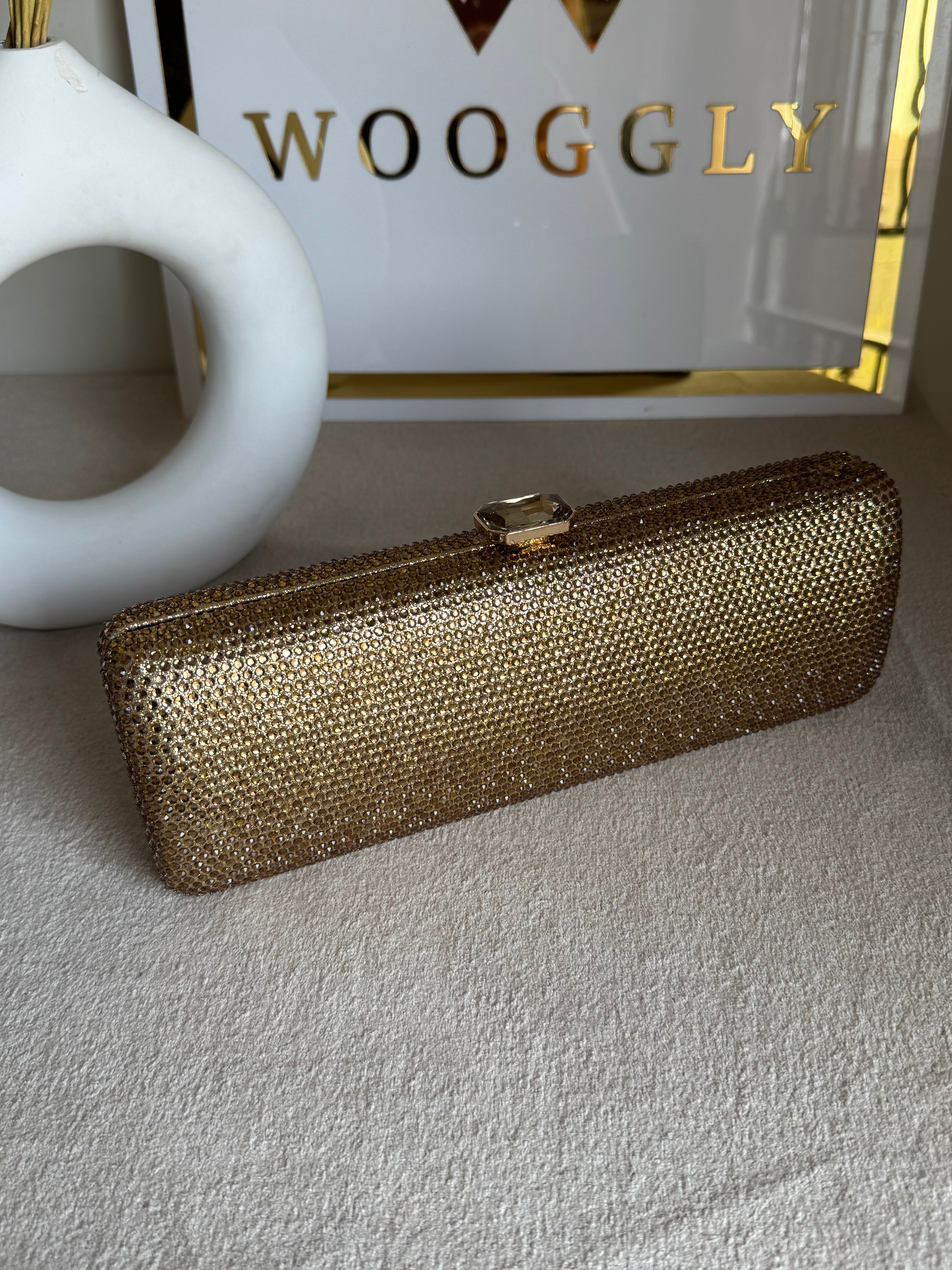 High Quality Élan Clutch - Champagne
