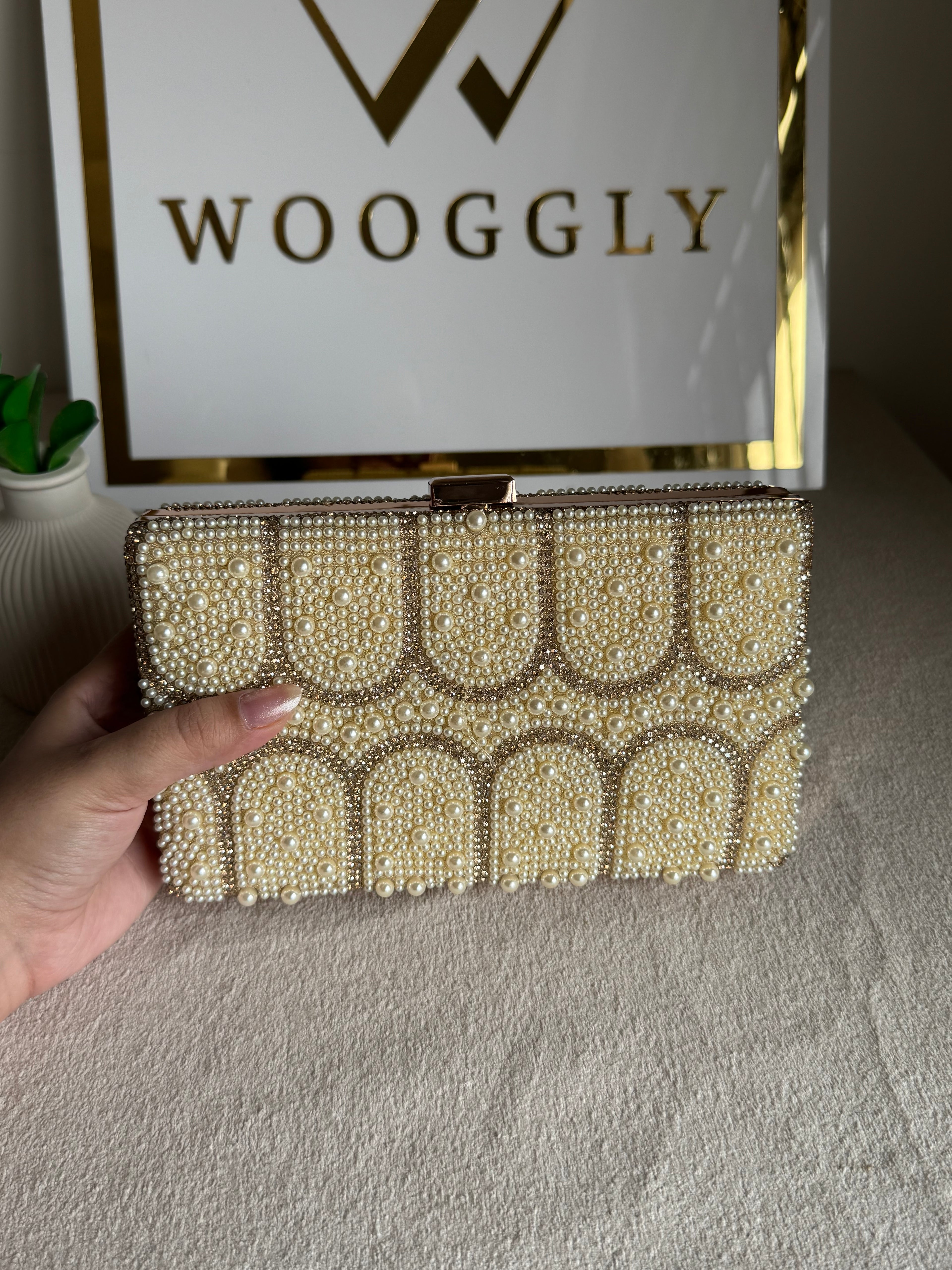 After Hours Pearl Clutch