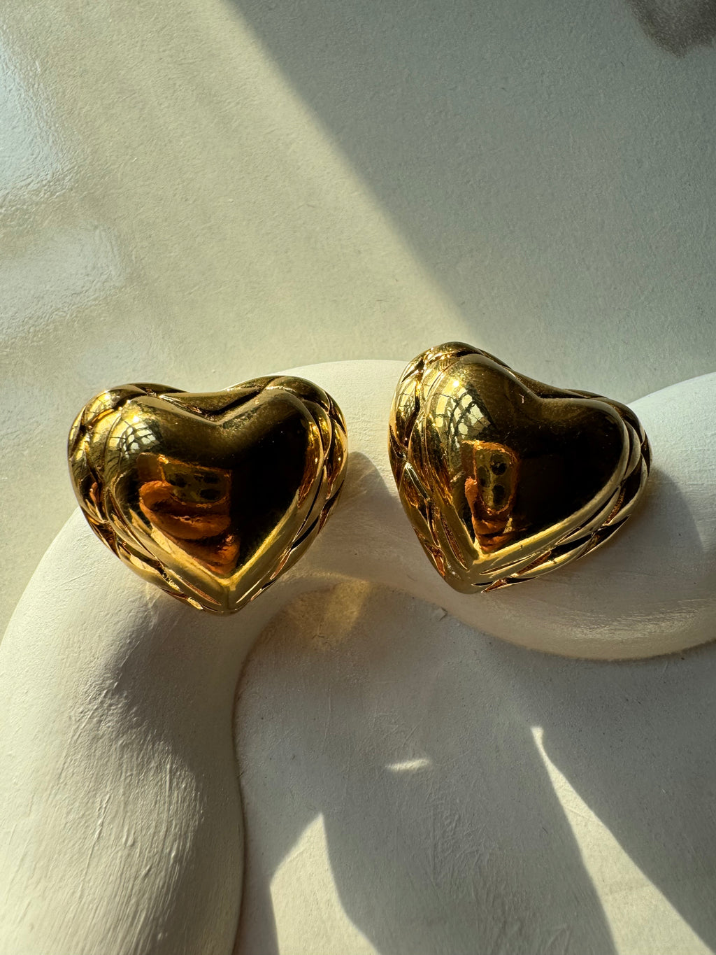 Love Lit Studs - 18K Gold Plated