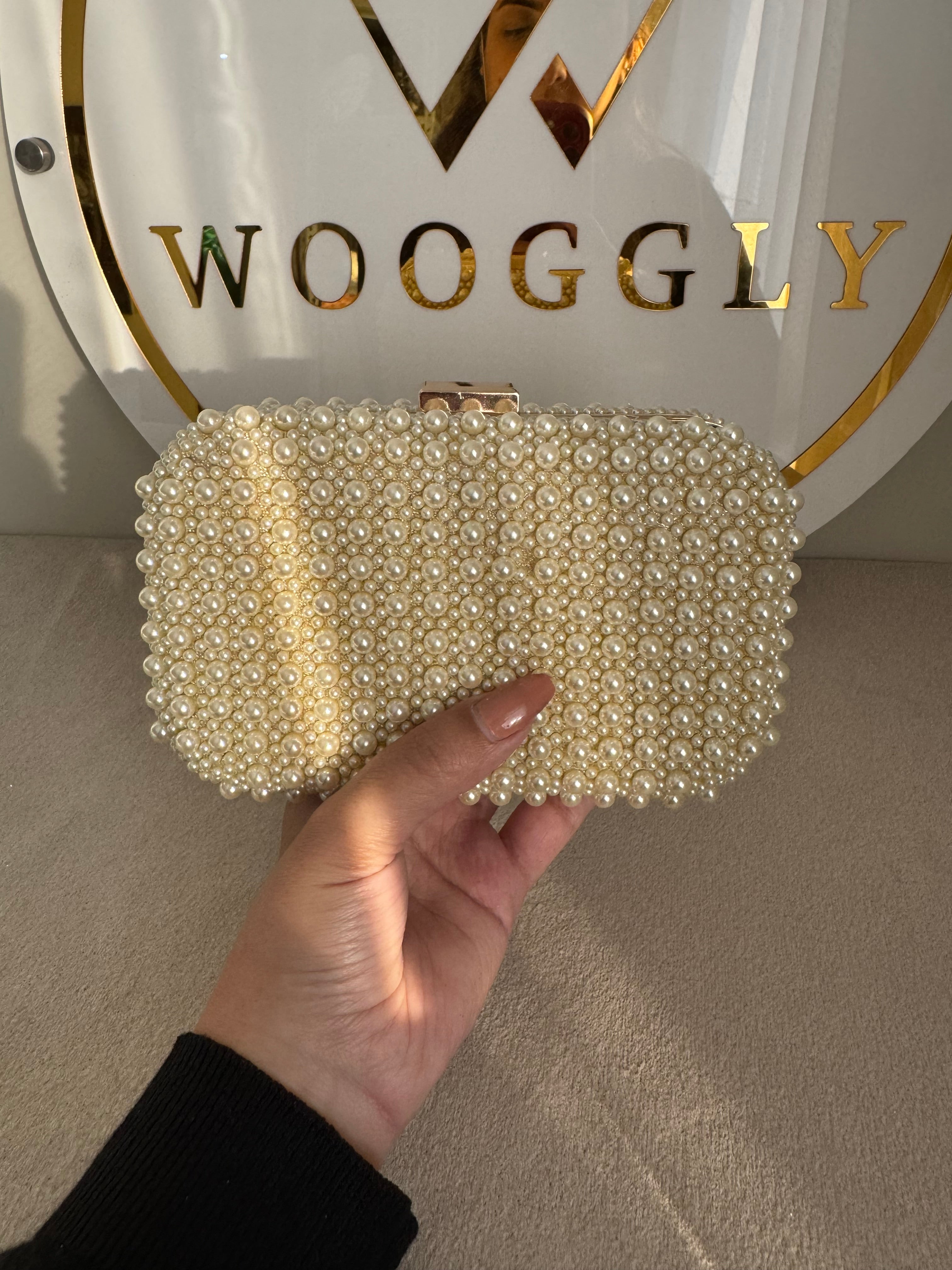 Stunning Pearl Clutch