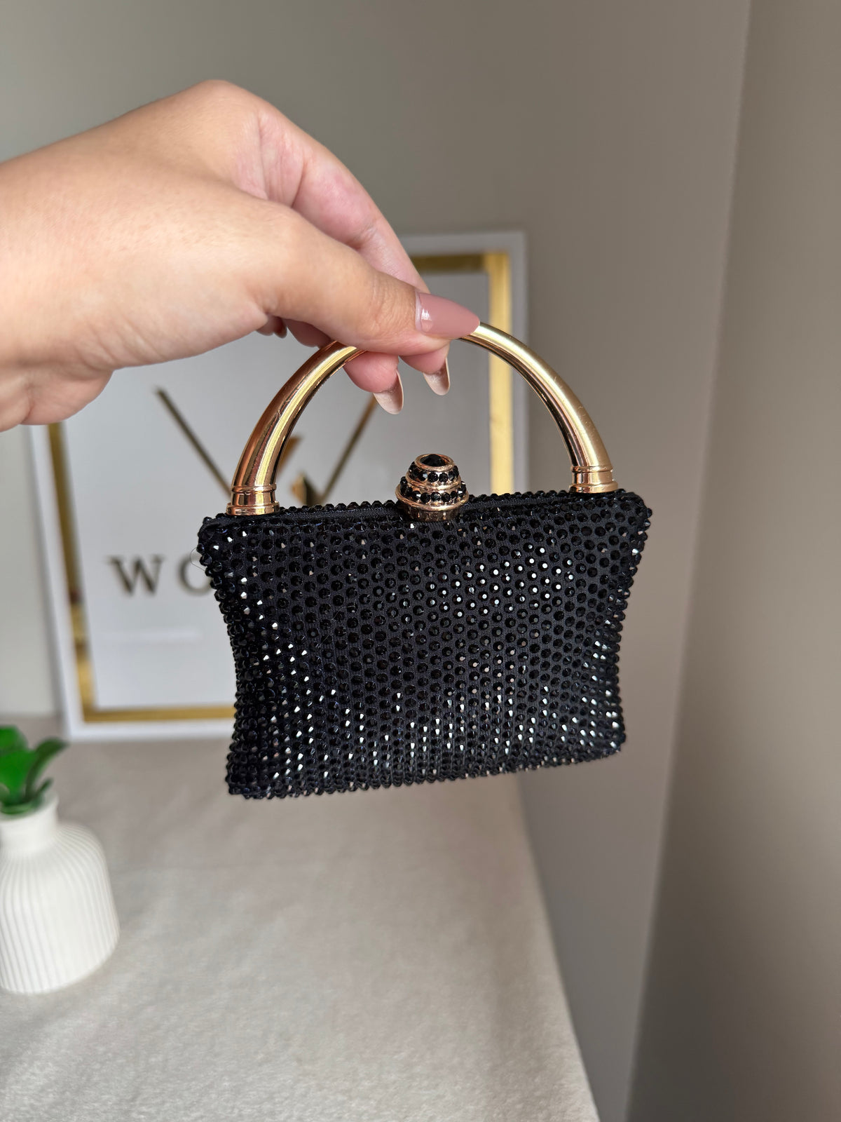 VÉRA Clutch Black