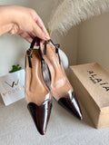 Alaia Paris Heels - Chocolate Brown