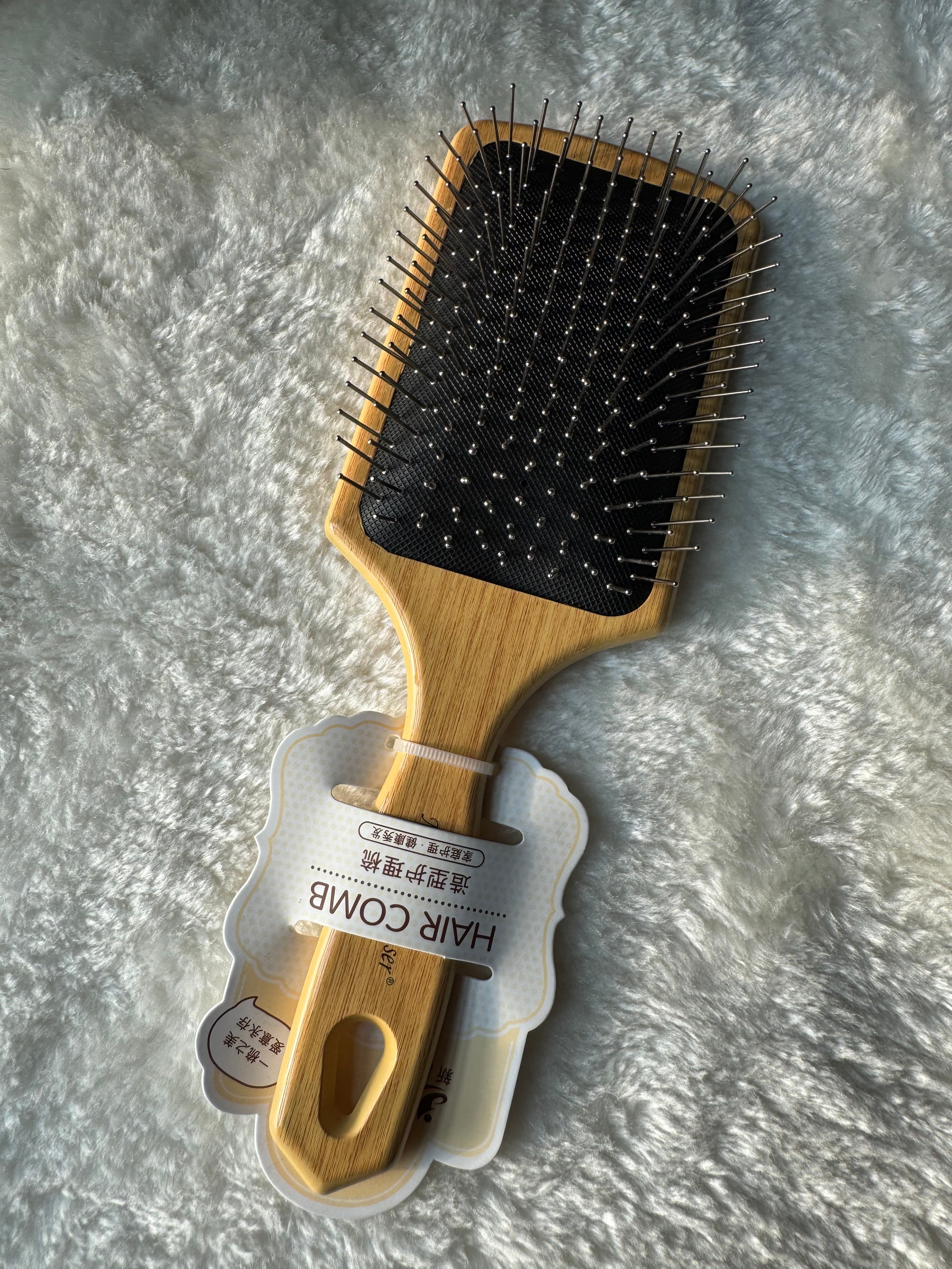 Wooden Hair Growth Brush - Special Bristles