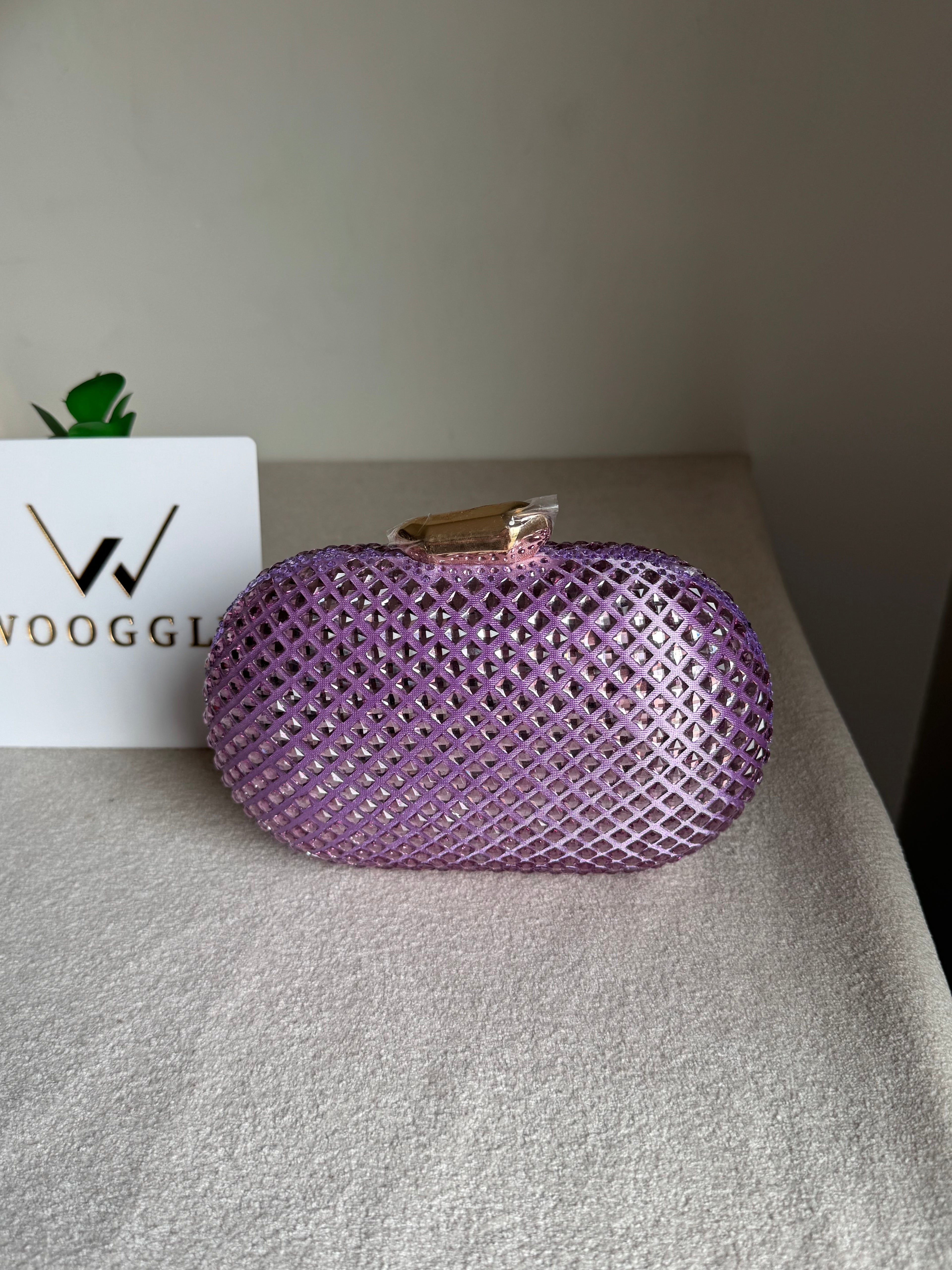 Belle Clutch Lilac