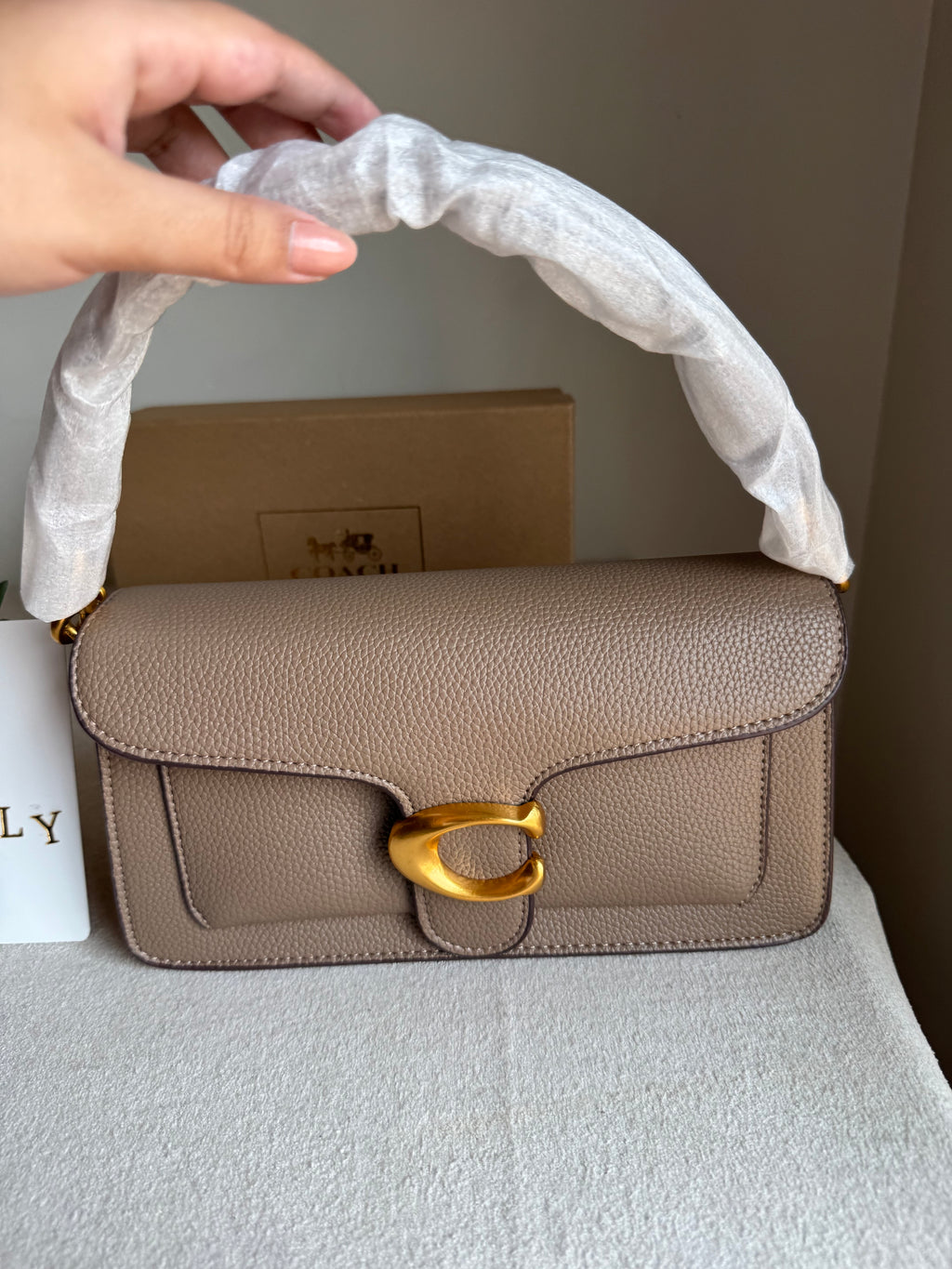 COACH TABBY Walnut Good Quality -  BOX PACKING