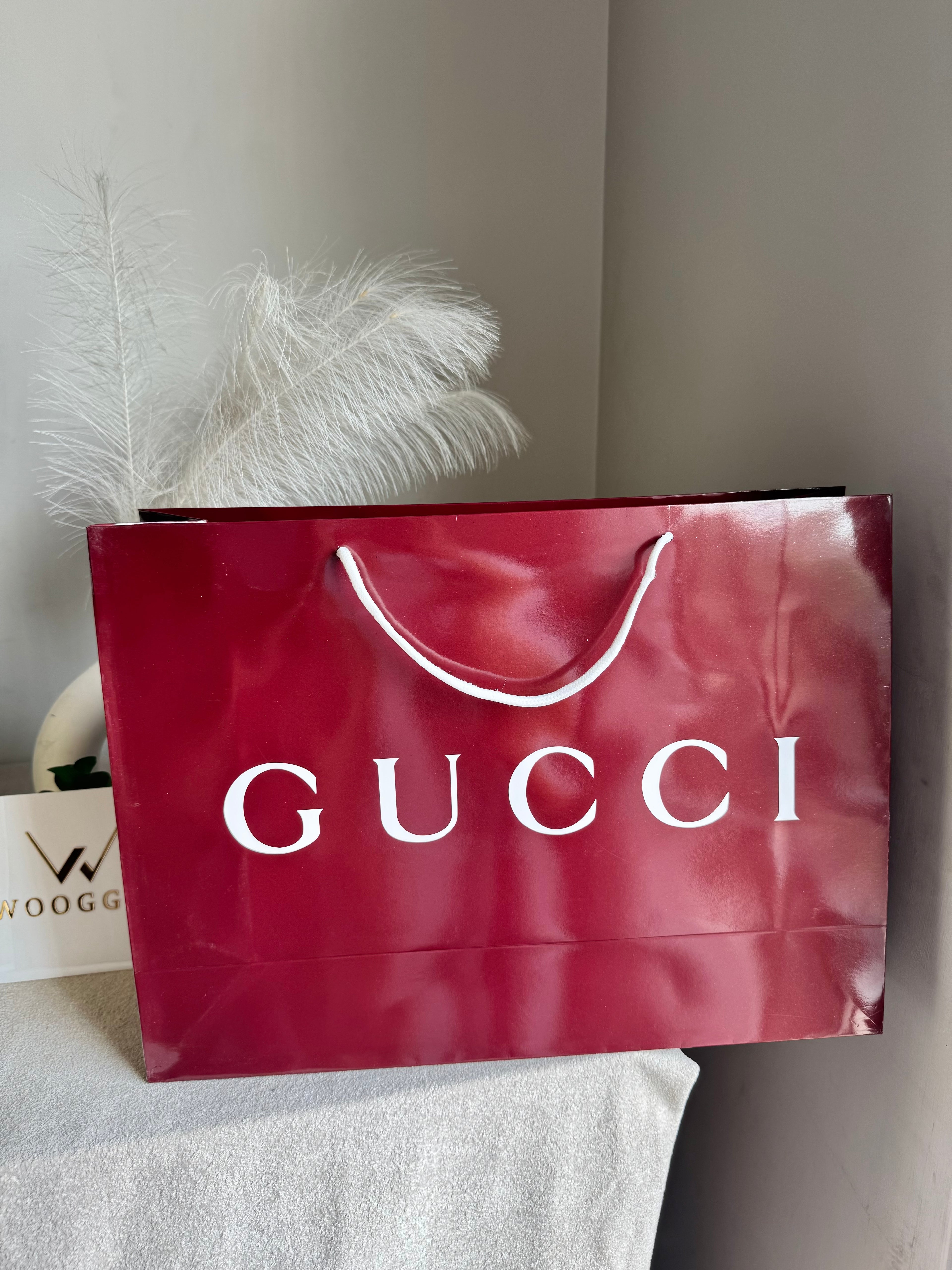 Gift Bag - Gucci - Large (ONLY FOR PICK UP OR INDRIVE CUSTOMERS IN LAHORE)