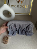Viral High Quality Rhinestone Clutch with Chain - Moonlight