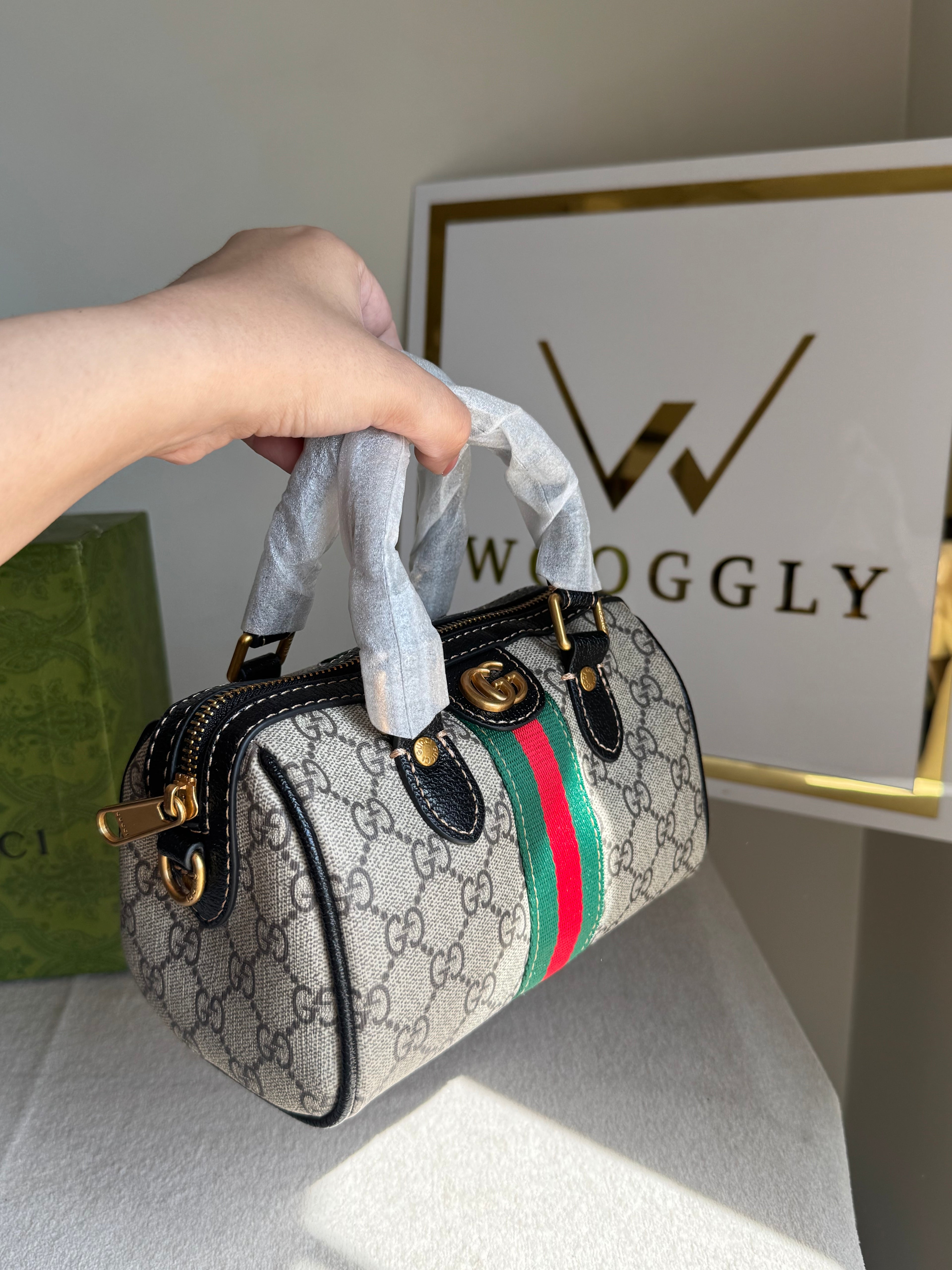 Gucci Mini Duffle Bag - Black