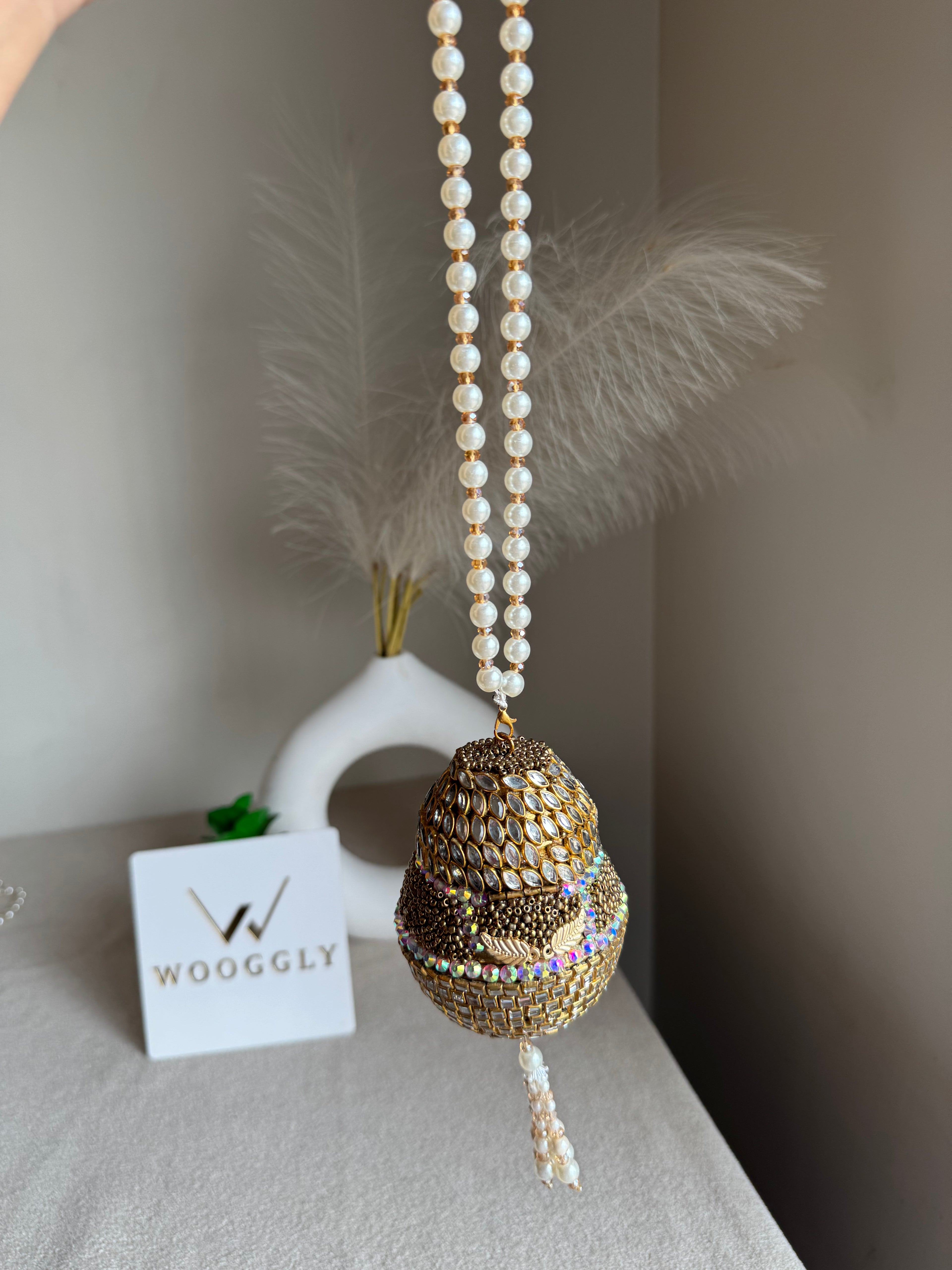 Turkish Potli - Kundan Multi