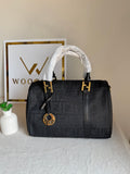 Fendi Signature Hand Bag - Signature Black